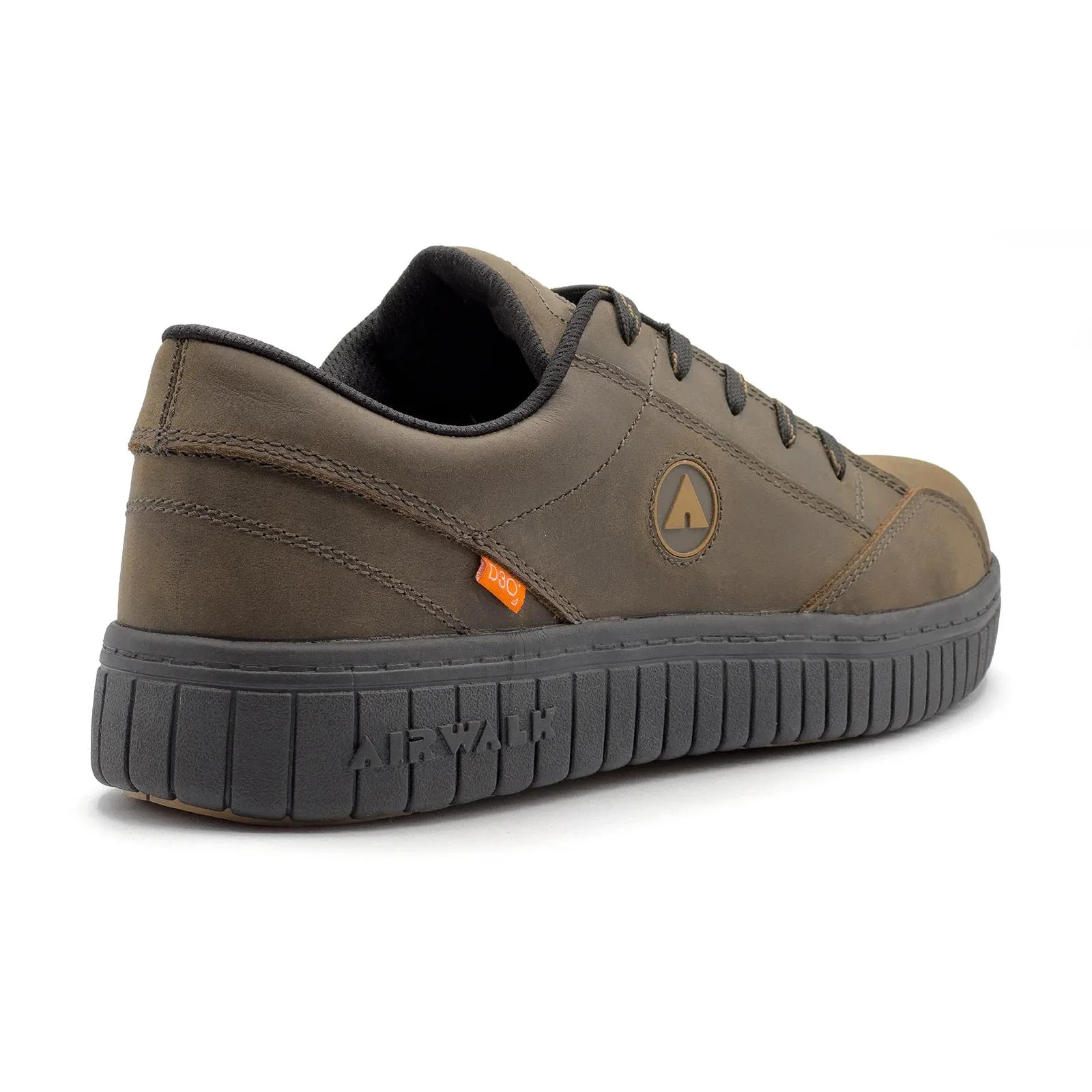 Camino Met Leather Internal Met Guard Composite Toe Work Shoes – Dark Coffee - Image 5