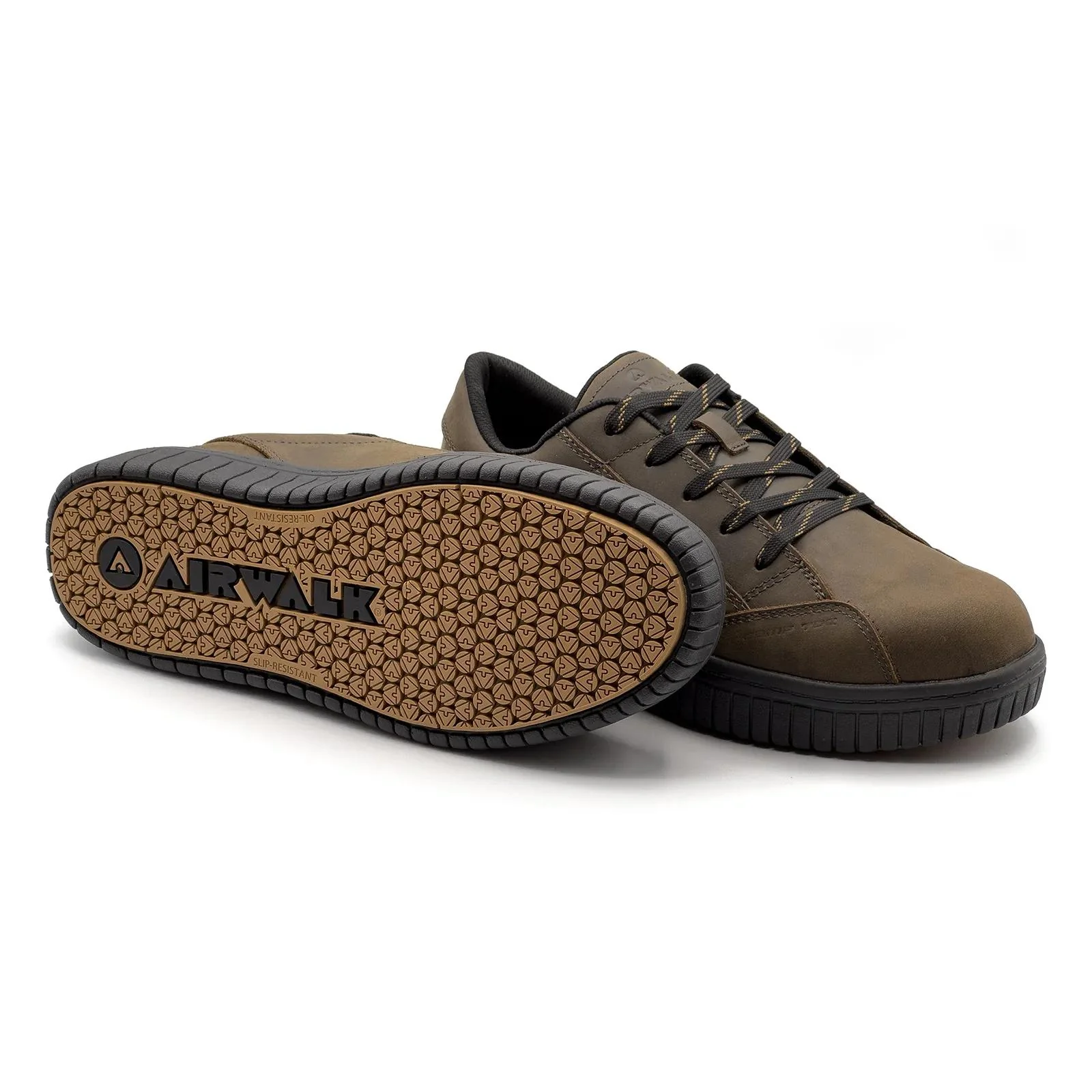 Camino Met Leather Internal Met Guard Composite Toe Work Shoes – Dark Coffee - Image 6