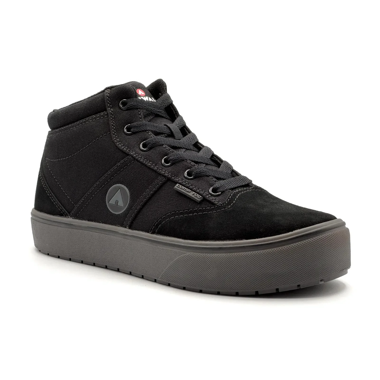 Venice Mid Composite Toe Work Shoes – Black - Image 2