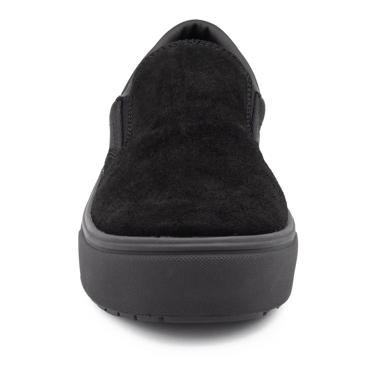 Venice Suede Slip-On SD10 Composite Toe Work Shoes – Black - Image 8