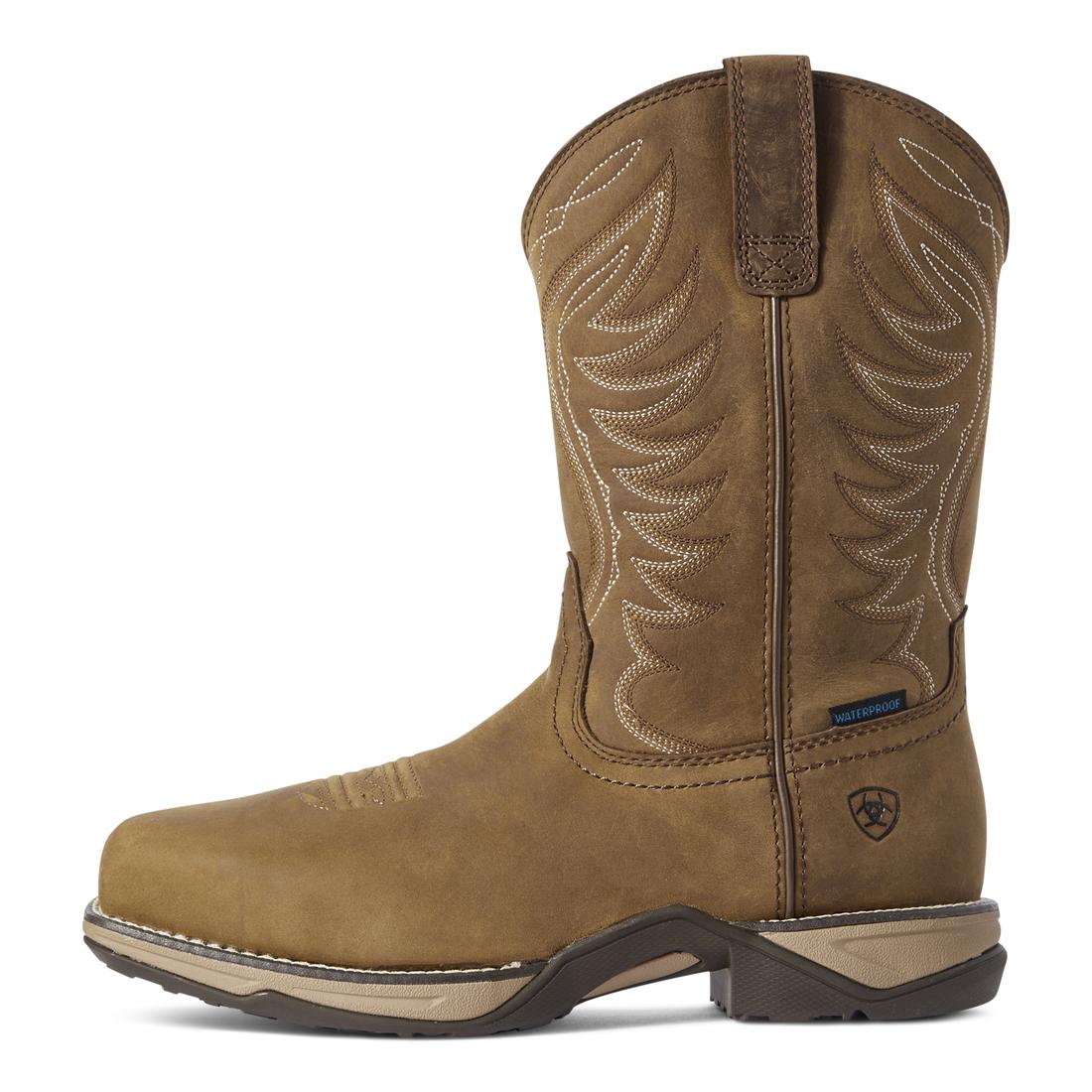 Anthem Women's Waterproof Composite Toe Work Boot - Brown - Image 6