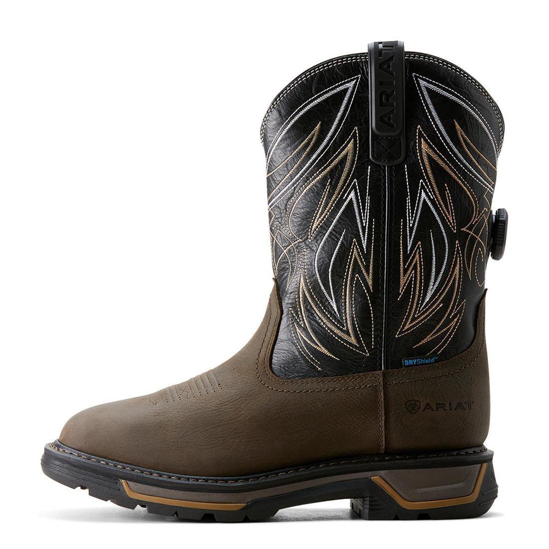 Big Rig BOA Soft-Toe Waterproof Boot Iron Coffee - Image 7
