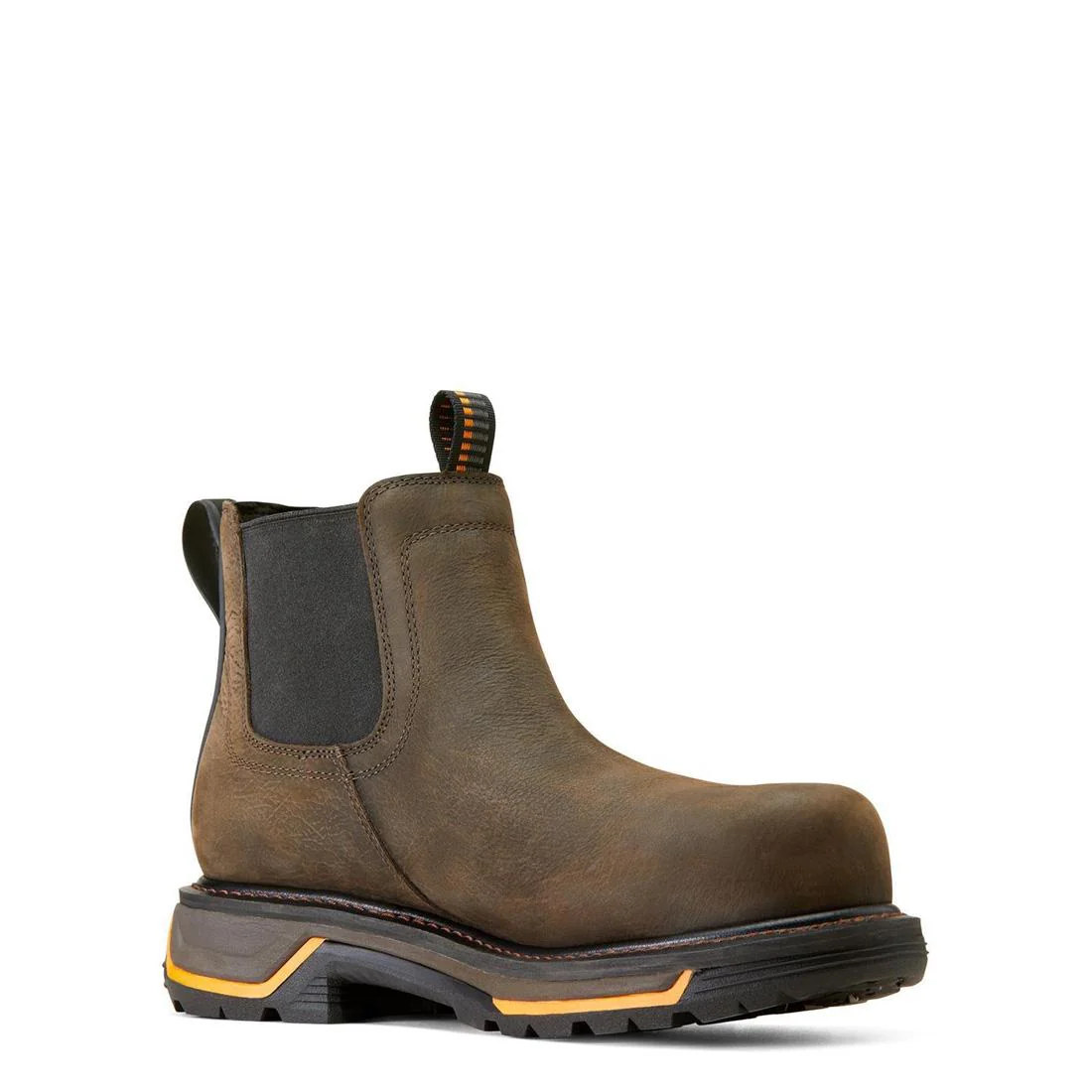 Big Rig Composite-Toe Waterproof Chelsea Work Boot Iron Coffee - Image 2