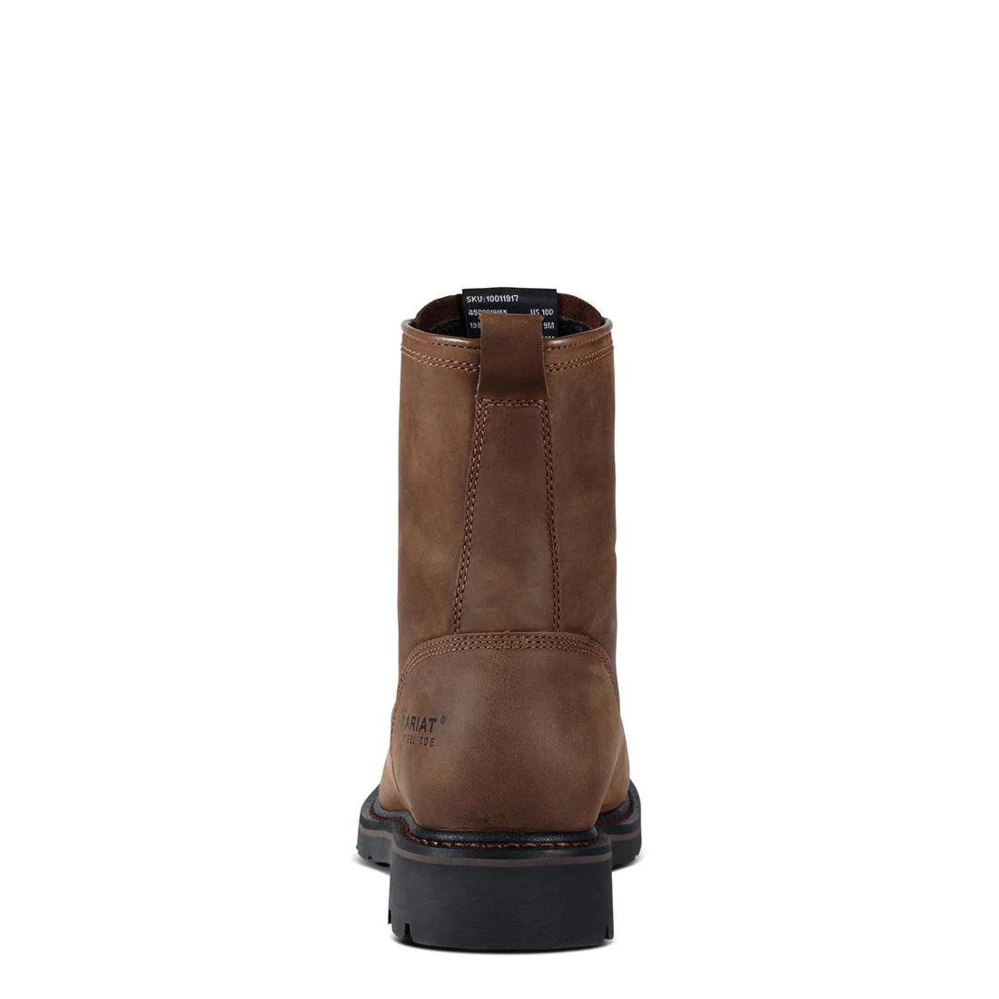 Cascade 8 inch Soft-Toe Wide Square Toe Boot Alamo Brown - Image 5