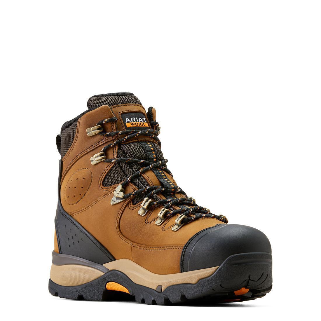 Endeavor 6 inch Carbon-Toe Waterproof Work Boot Dusted Brown - Image 2
