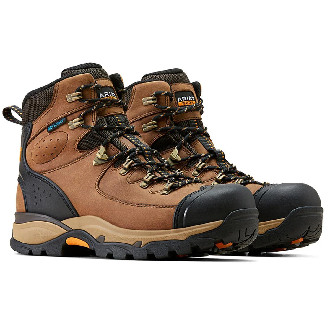 Endeavor 6 inch Soft-Toe Waterproof Work Boot Dusted Brown