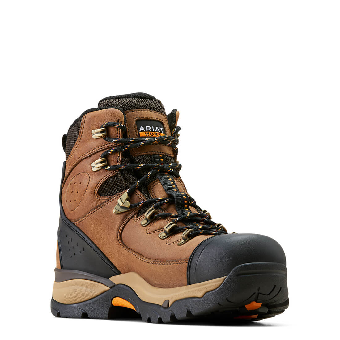 Endeavor 6 inch Soft-Toe Waterproof Work Boot Dusted Brown - Image 2