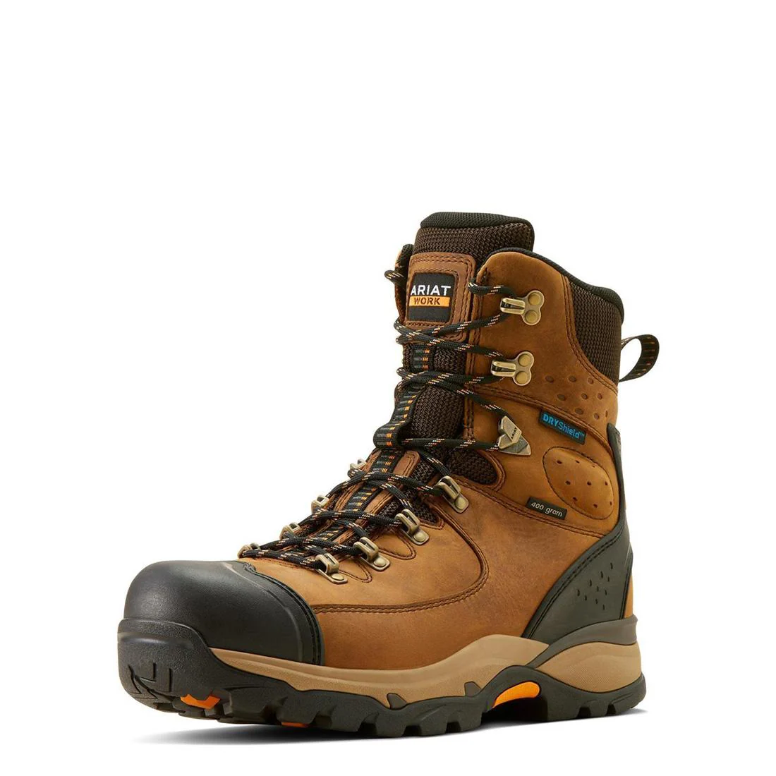 Endeavor 8 inch Soft-Toe Waterproof Insulated Boot Dusted Brown - Image 6