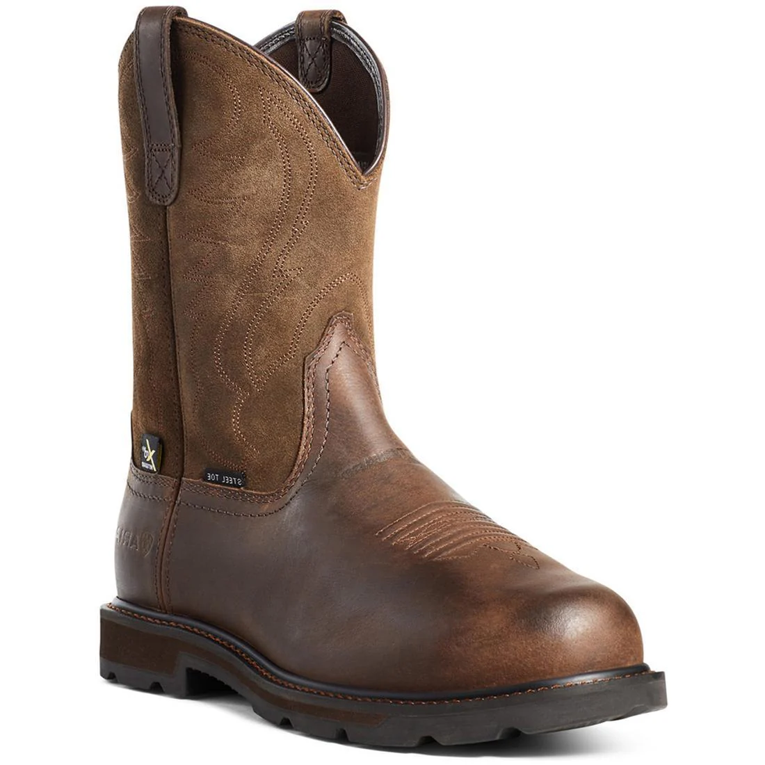 Groundbreaker Steel-Toe MetGuard Work Boot Brown - Image 7