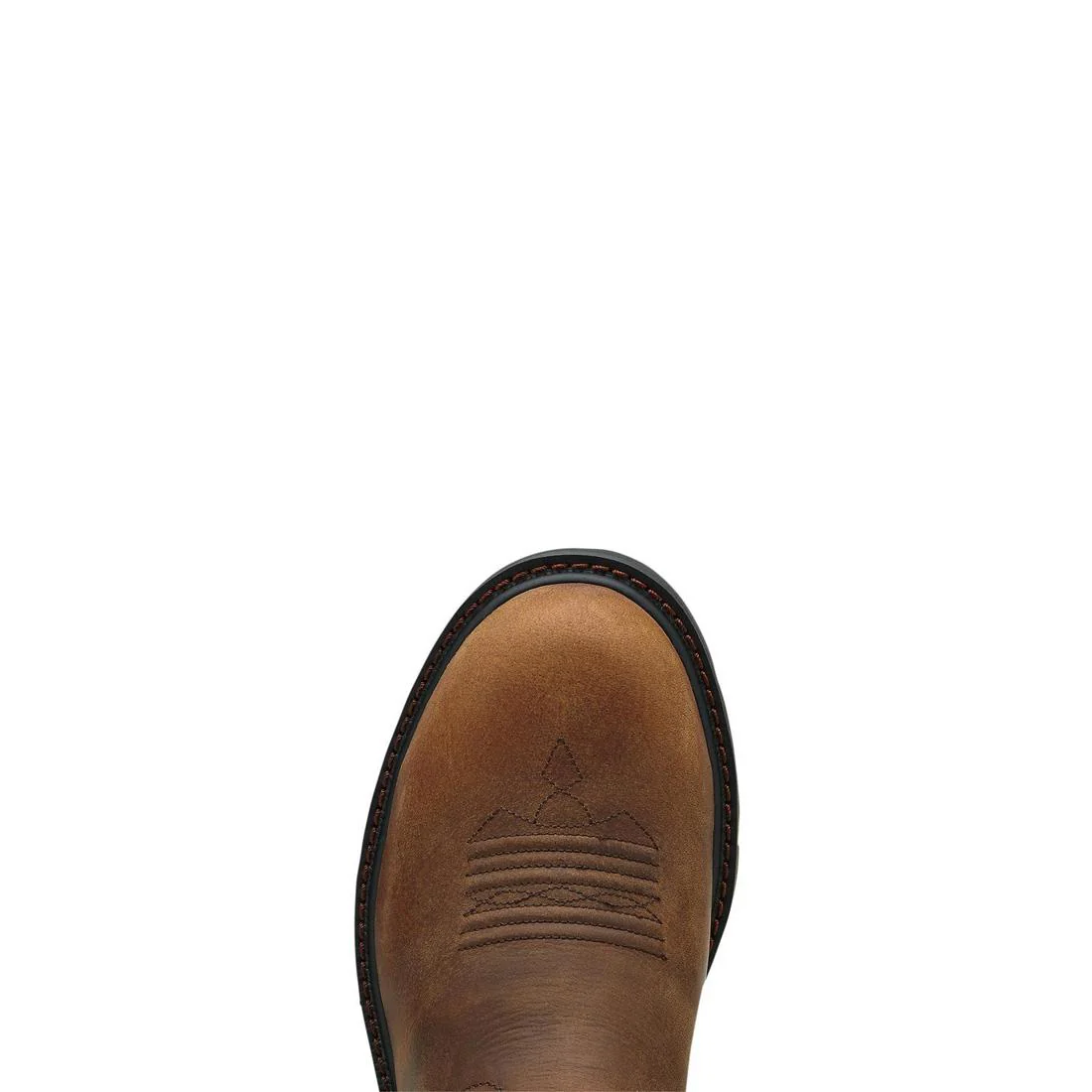 Groundbreaker Steel-Toe Work Boot Brown - Image 4