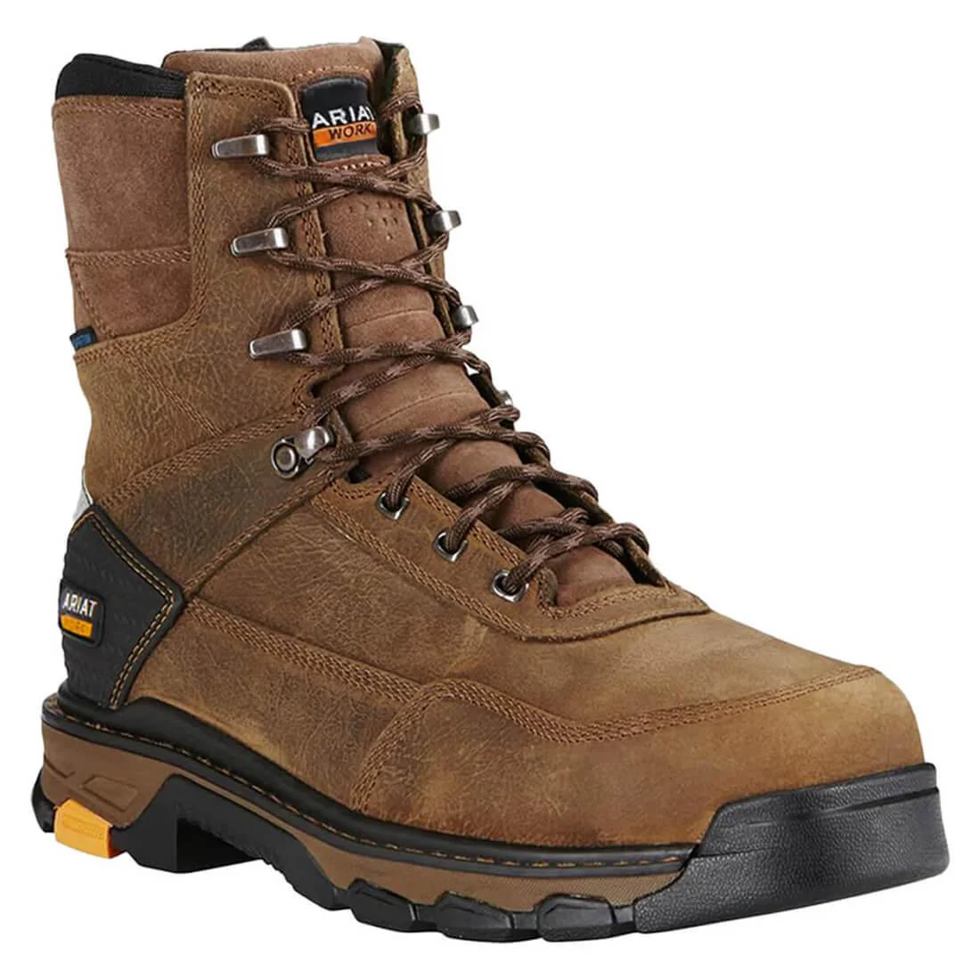 Intrepid 8 inch Composite-Toe Waterproof Work Boot Rye Brown - Image 2