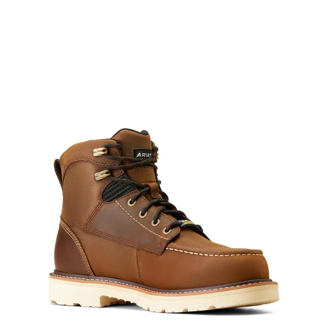 Rebar Lift 6 inch Composite-Toe Waterproof Work Boot Distressed Brown - Image 2