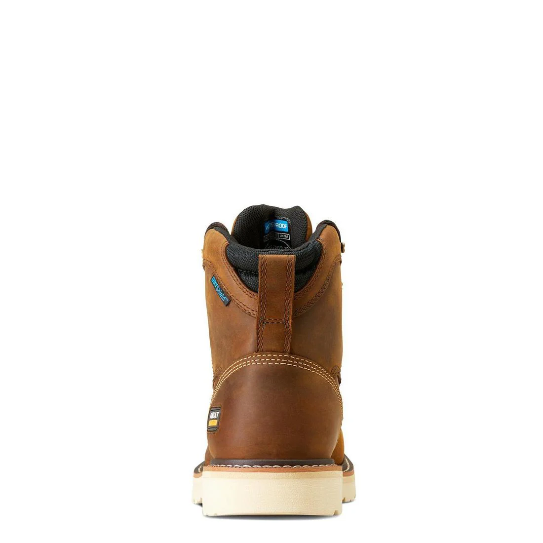 Rebar Lift 6 inch Soft-Toe Waterproof Boot Distressed Brown - Image 5