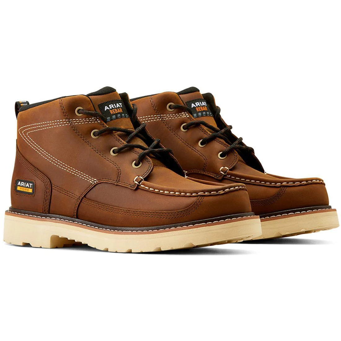 Rebar Lift Soft-Toe Chukka Boot Distressed Brown