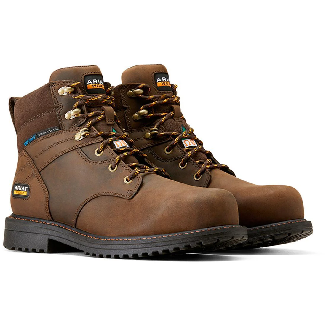 RigTEK 6 inch Composite-Toe CSA Waterproof Work Boot Oily Distressed Brown
