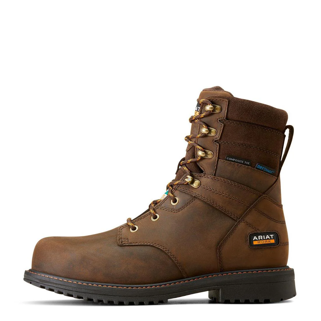 RigTEK 8 inch Composite-Toe CSA Waterproof Work Boot Oily Distressed Brown - Image 6