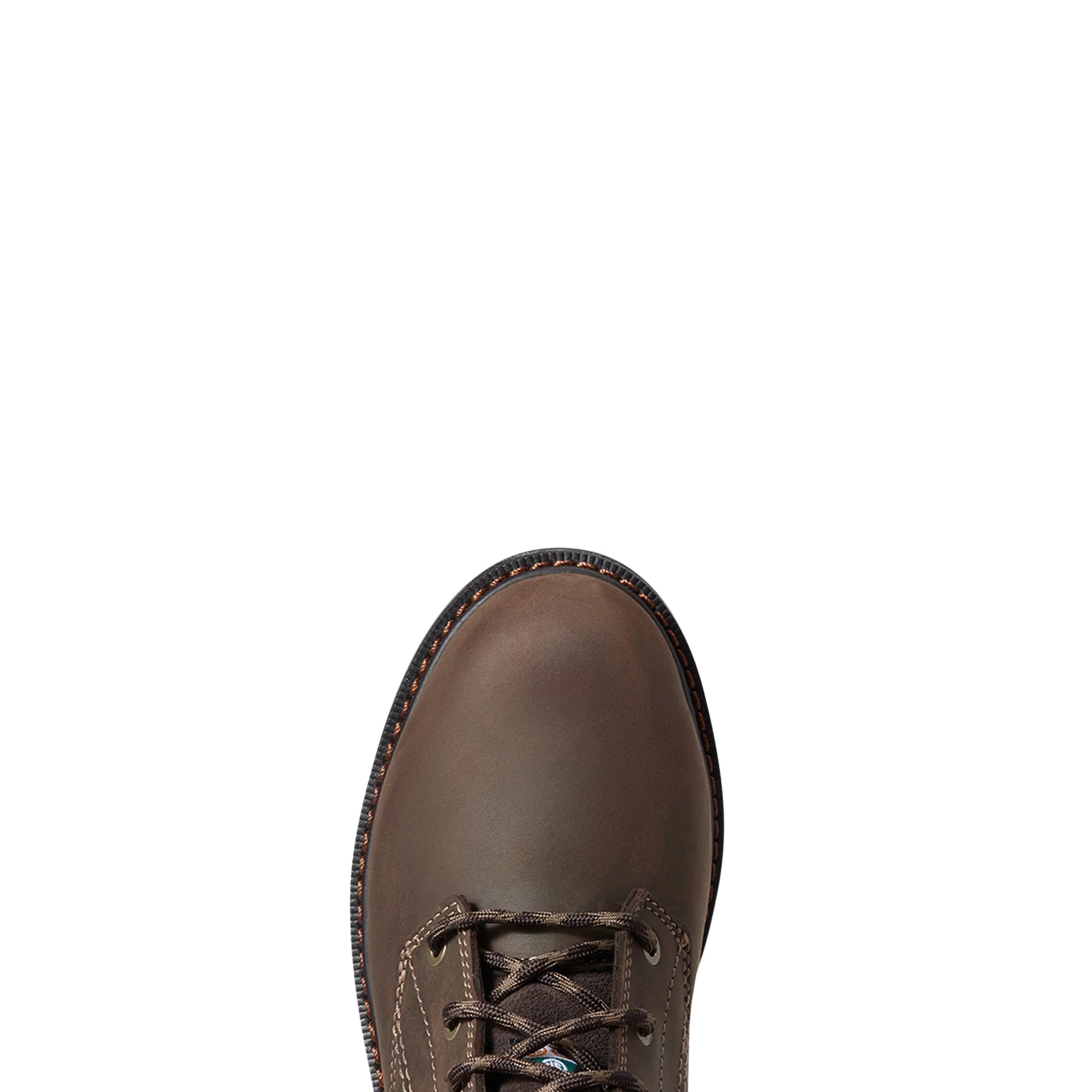 Riveter 8" Women's CSA Glacier Grip Waterproof 400g Composite Toe Work Boot - Brown - Image 3