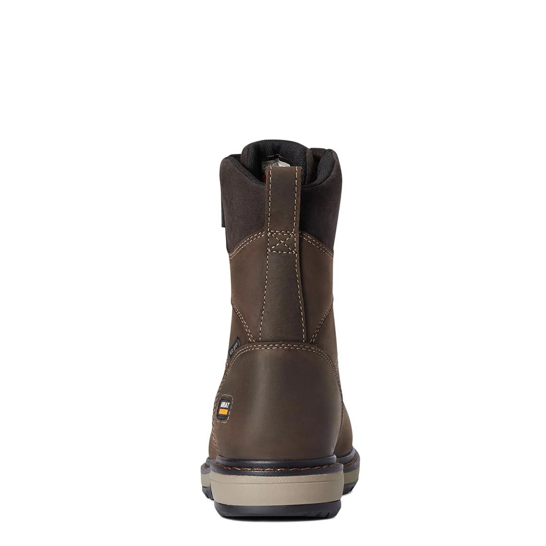 Riveter 8" Women's CSA Glacier Grip Waterproof 400g Composite Toe Work Boot - Brown - Image 4