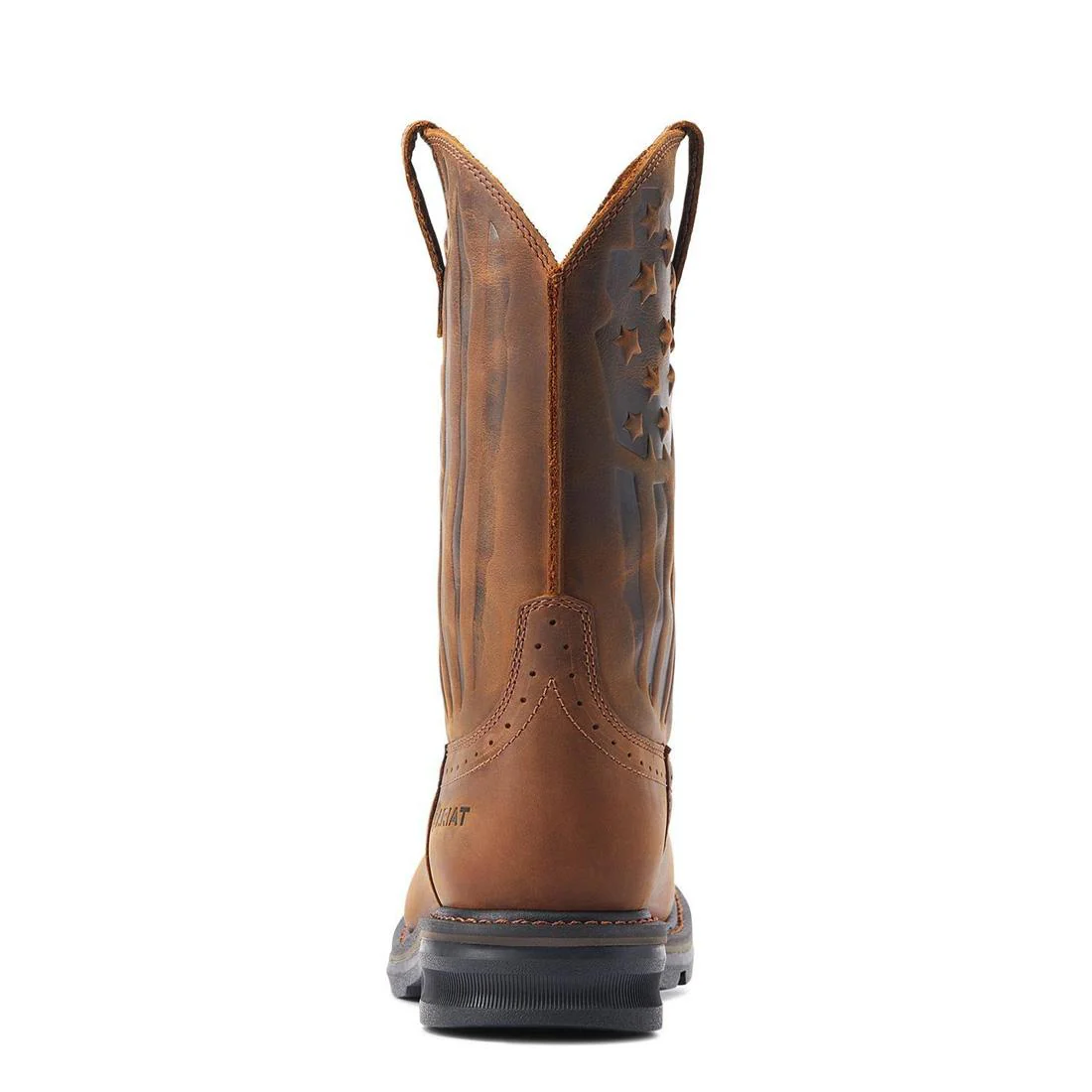 Sierra Shock Shield Patriot Soft-Toe Boot Distressed Brown - Image 5