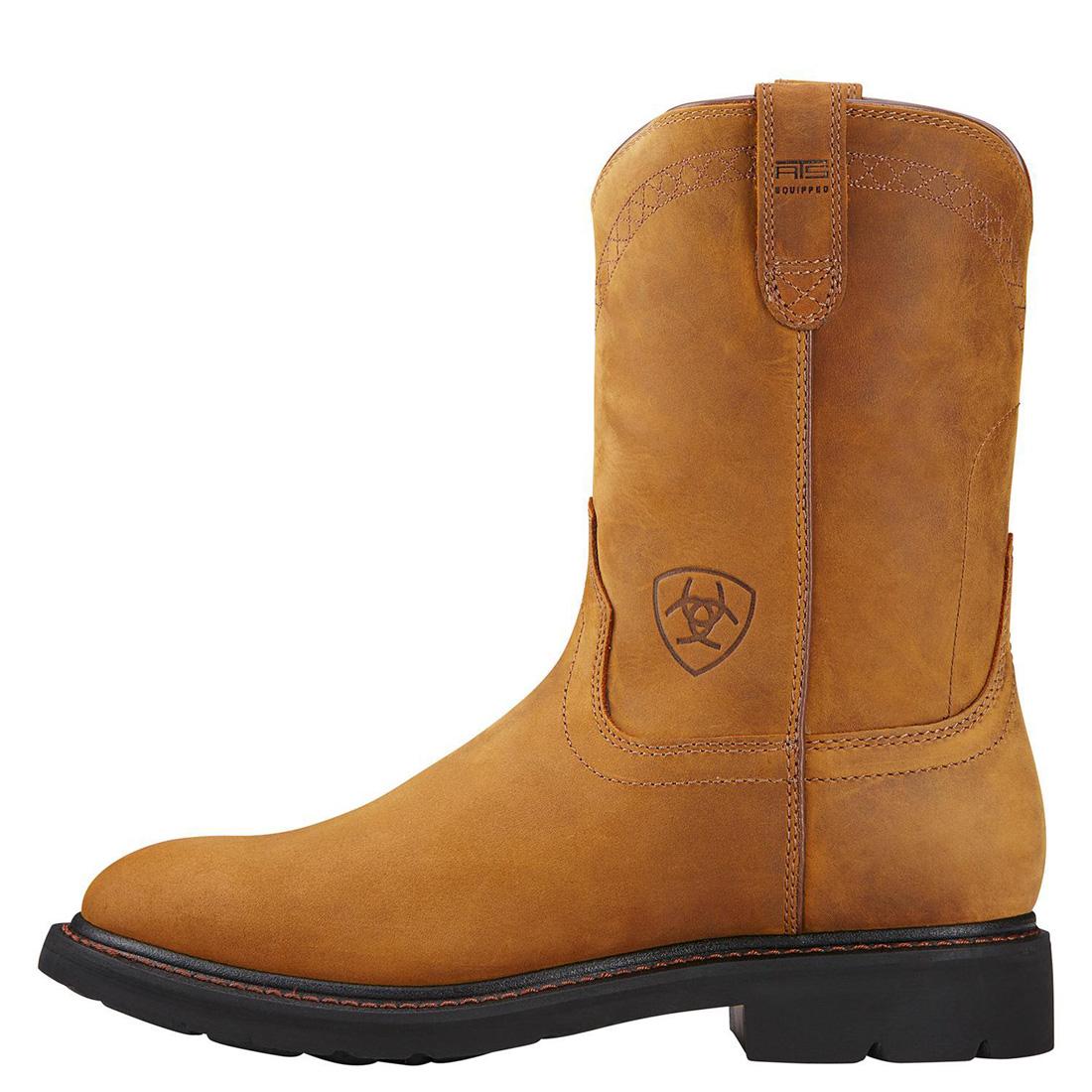Sierra Soft-Toe Boot Aged Bark - Image 6