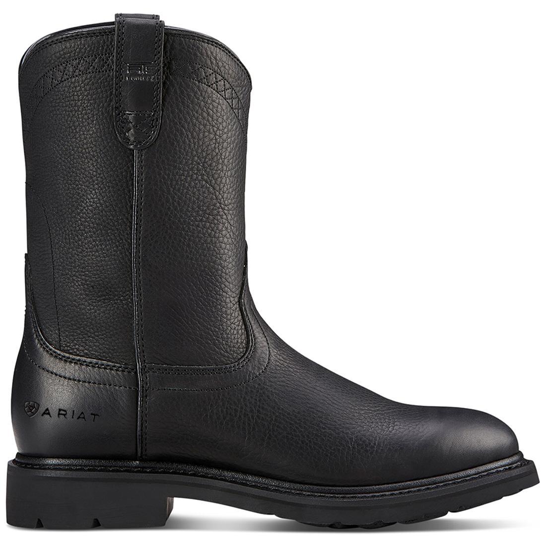 Sierra Soft-Toe Boot Black