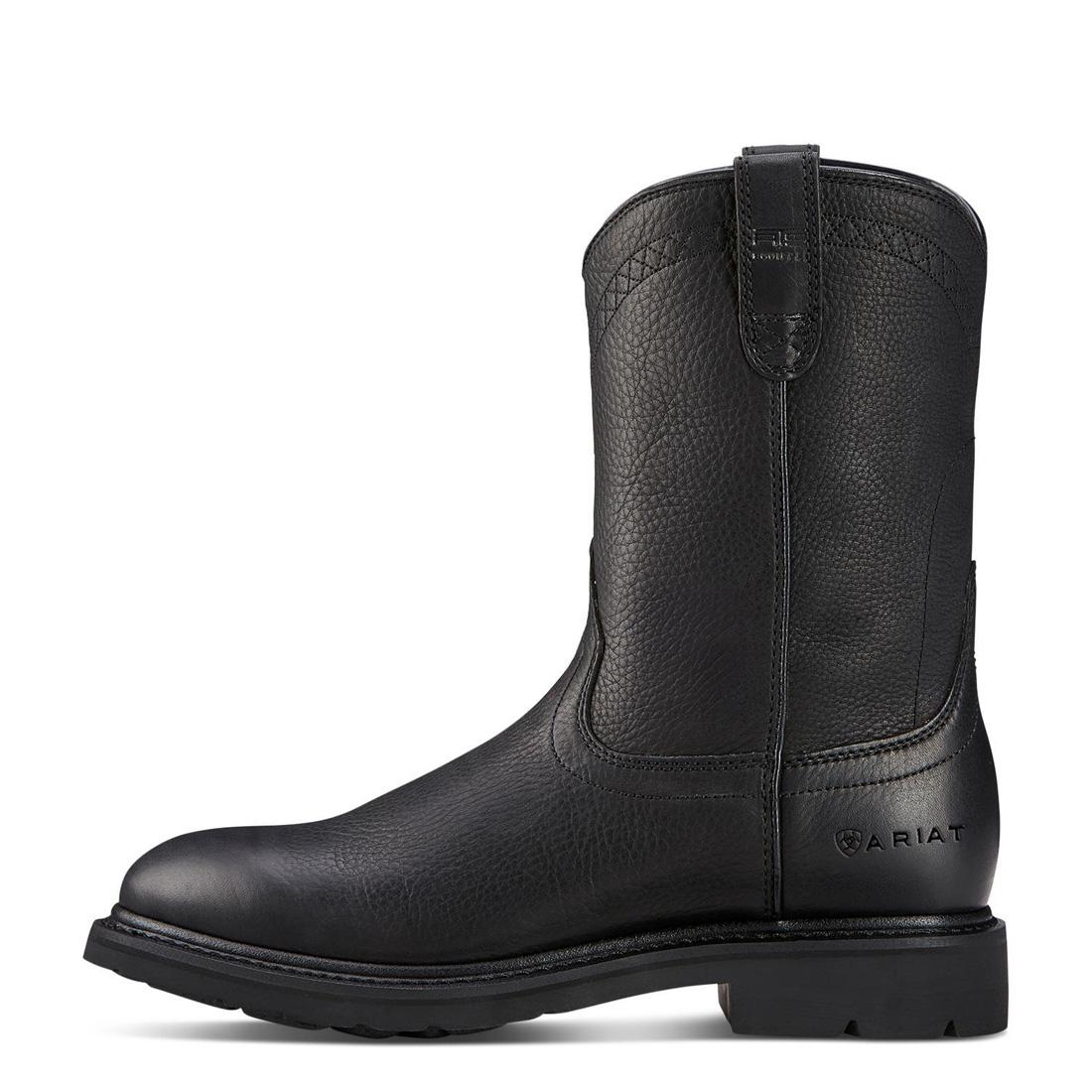 Sierra Soft-Toe Boot Black - Image 6