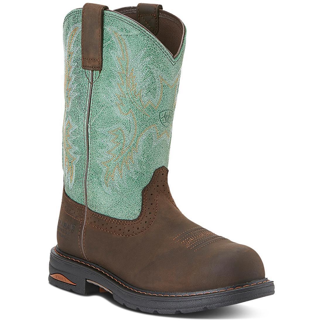 Tracey Women's Waterproof Composite Toe Work Boot - Brown - Image 2
