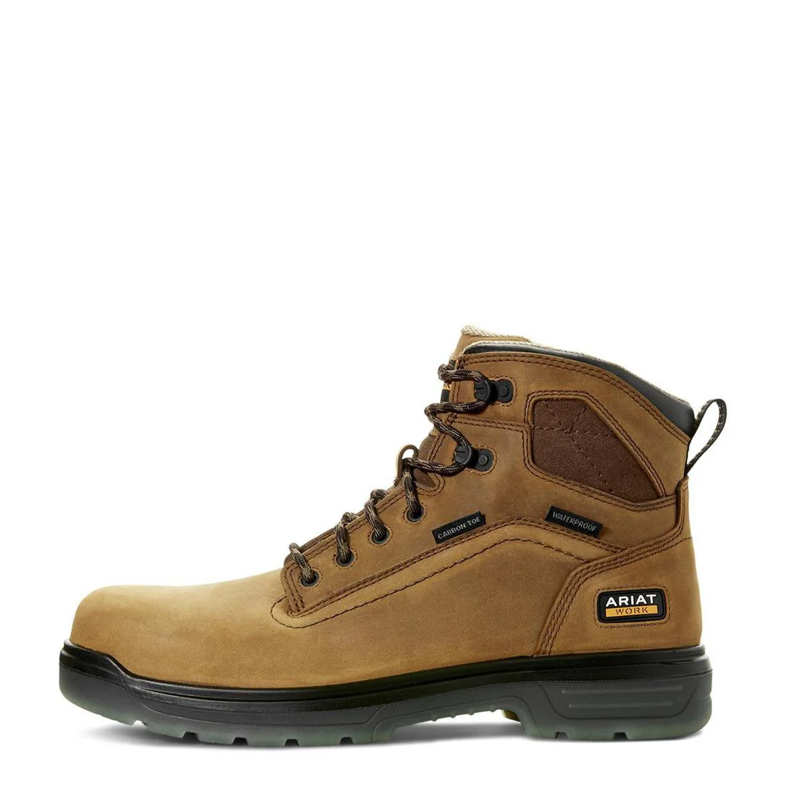 Turbo 6 inch Carbon-Toe Waterproof Work Boot Aged Bark - Image 6
