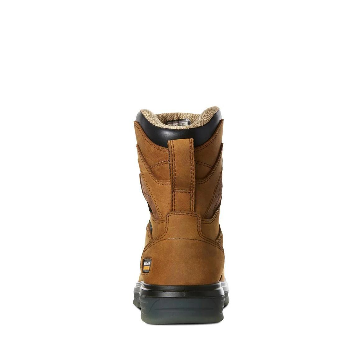 Turbo 8 inch Carbon-Toe Waterproof Work Boot Aged Bark - Image 5