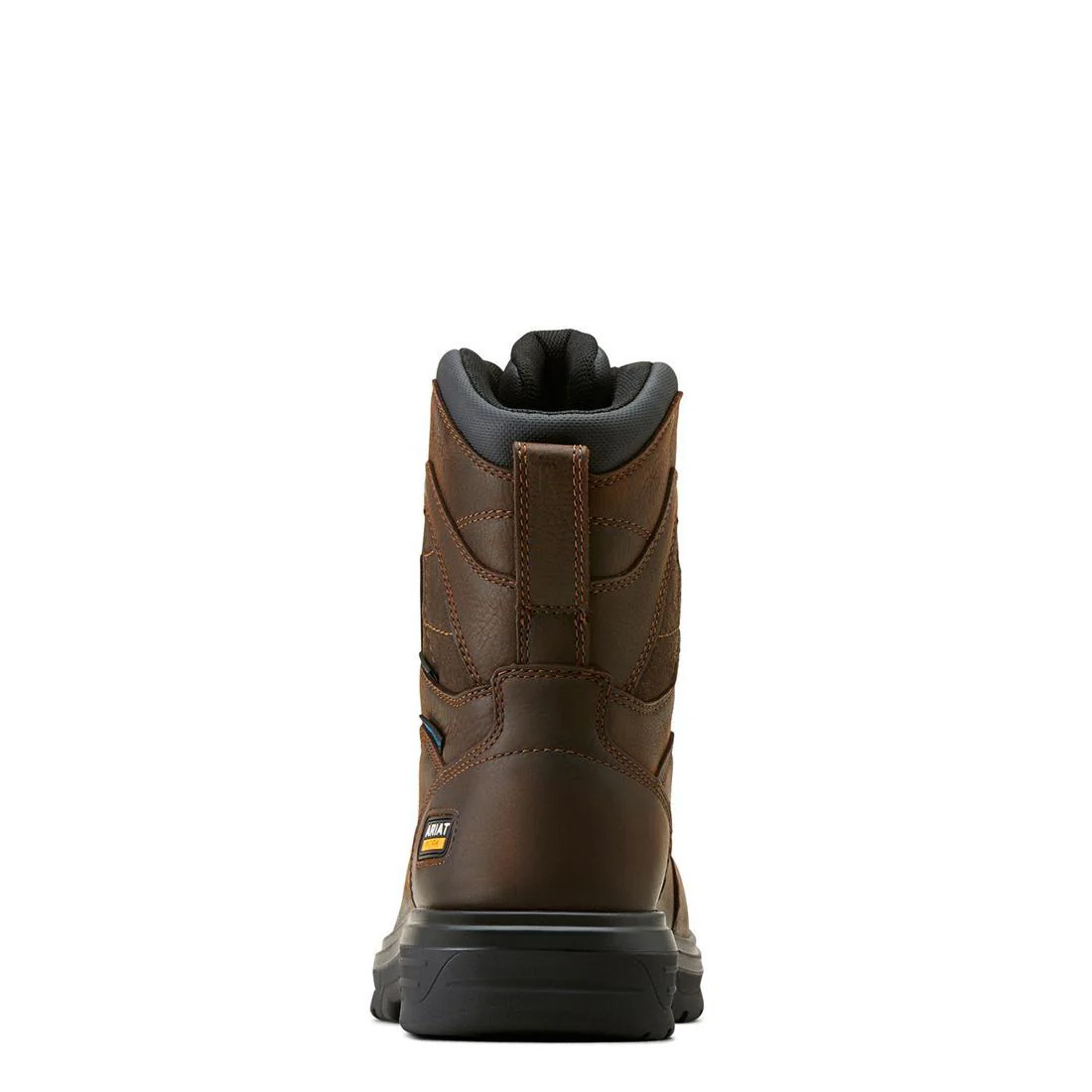 Turbo 8 inch Carbon-Toe Waterproof Work Boot Rich Brown - Image 5