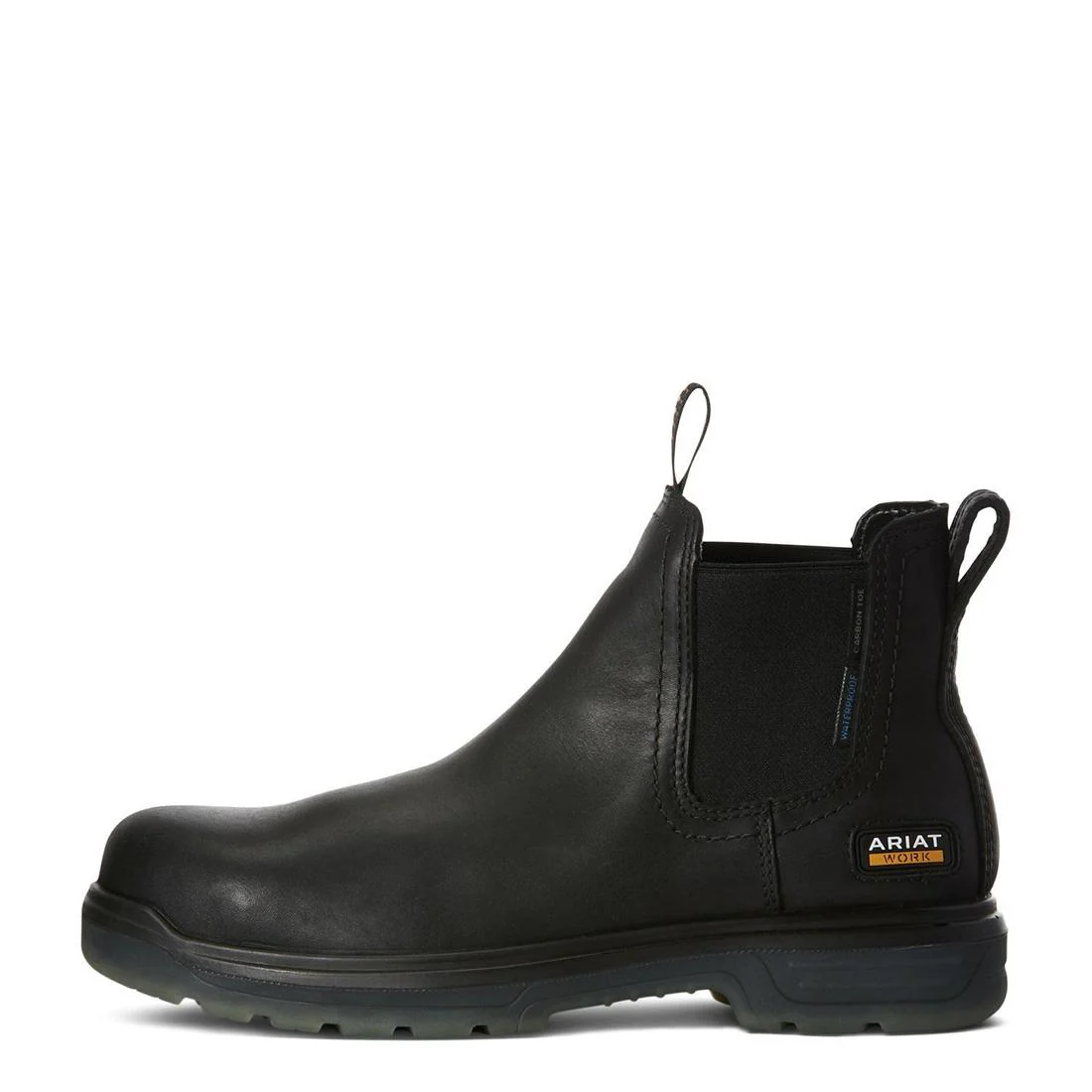 Turbo Carbon-Toe Waterproof Chelsea Work Boot Black - Image 6