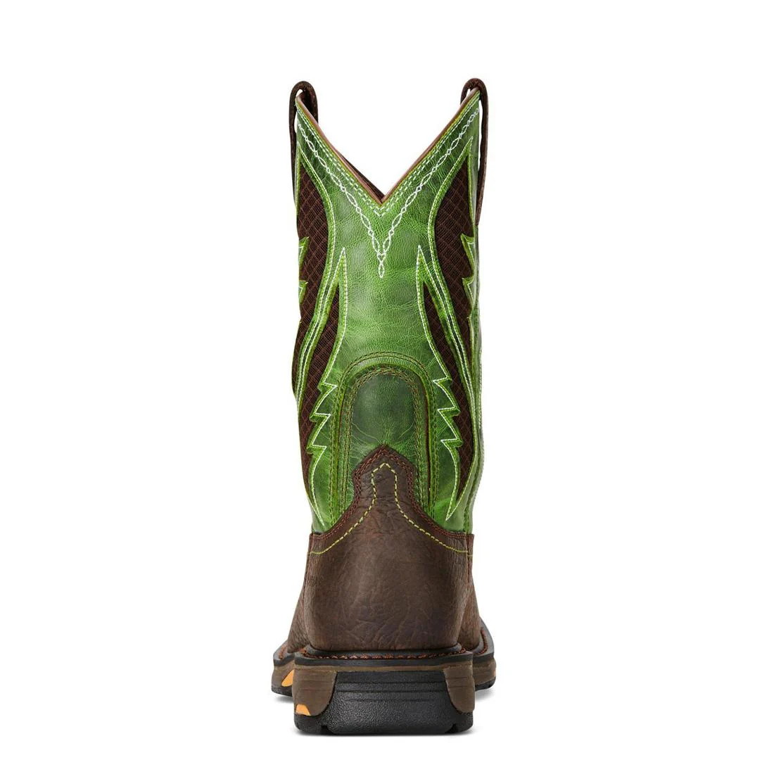 WorkHog VentTEK Composite-Toe Wide Square Toe Work Boot Bruin Brown - Image 5