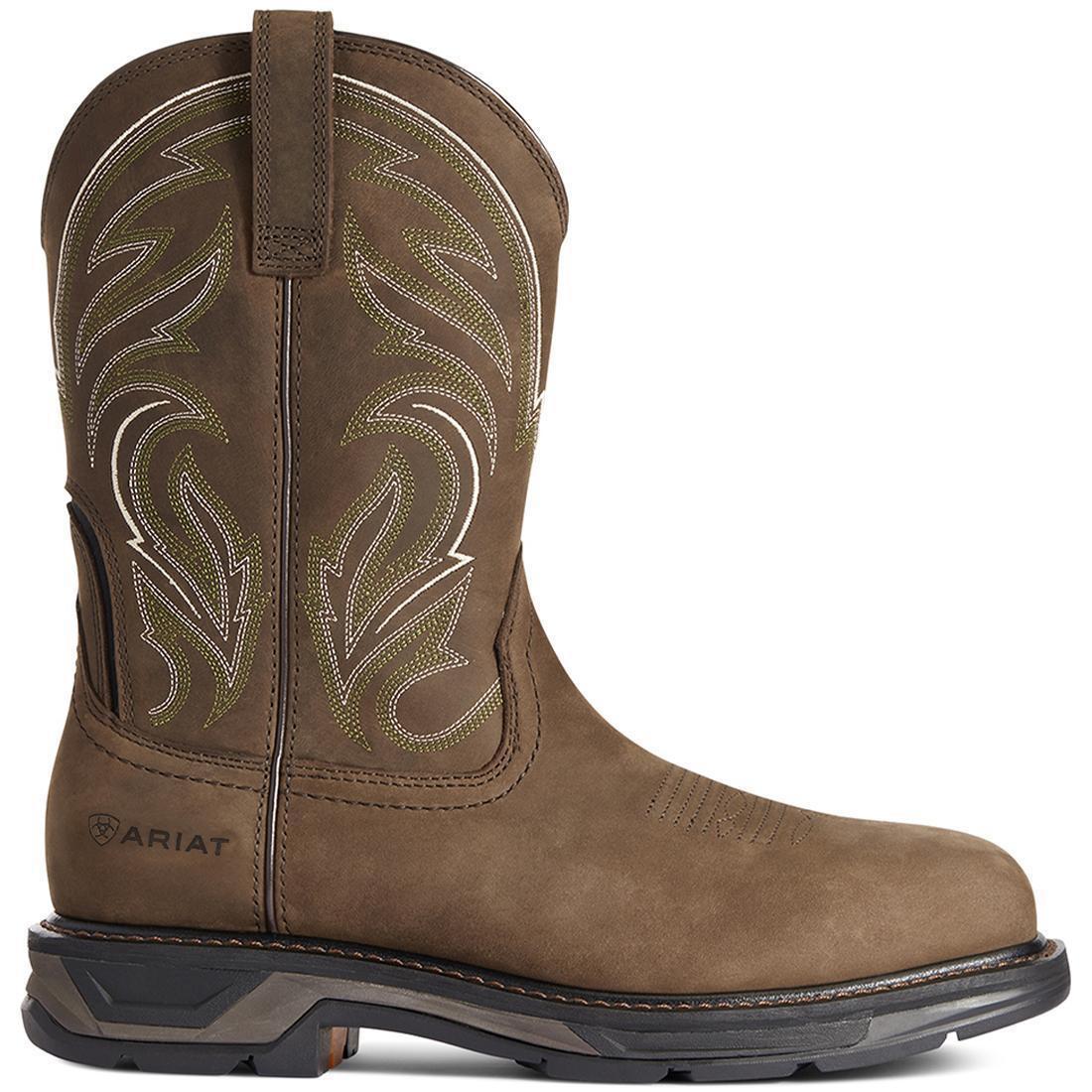WorkHog XT Cottonwood Carbon Toe Work Boot Distressed Brown