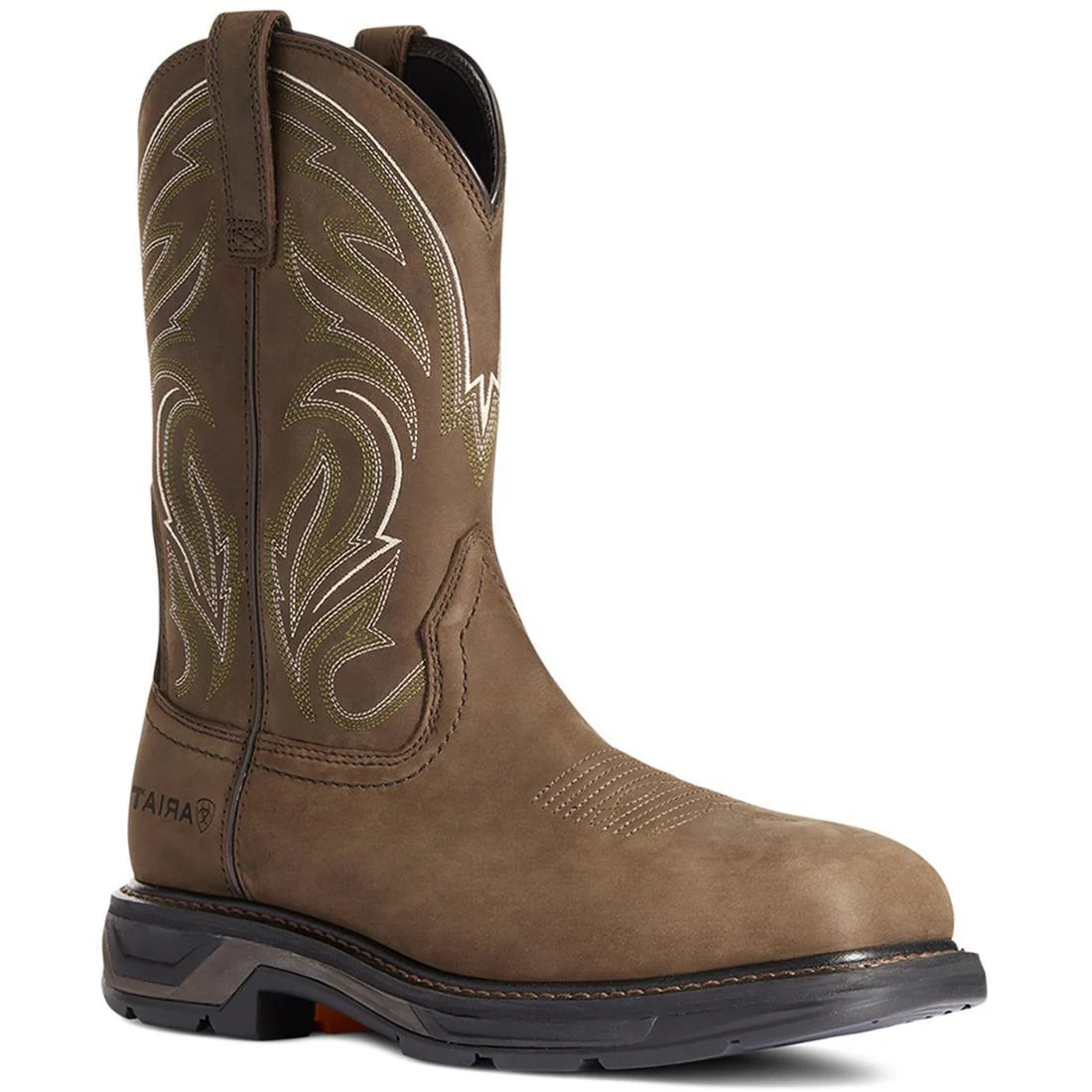 WorkHog XT Cottonwood Carbon Toe Work Boot Distressed Brown - Image 2