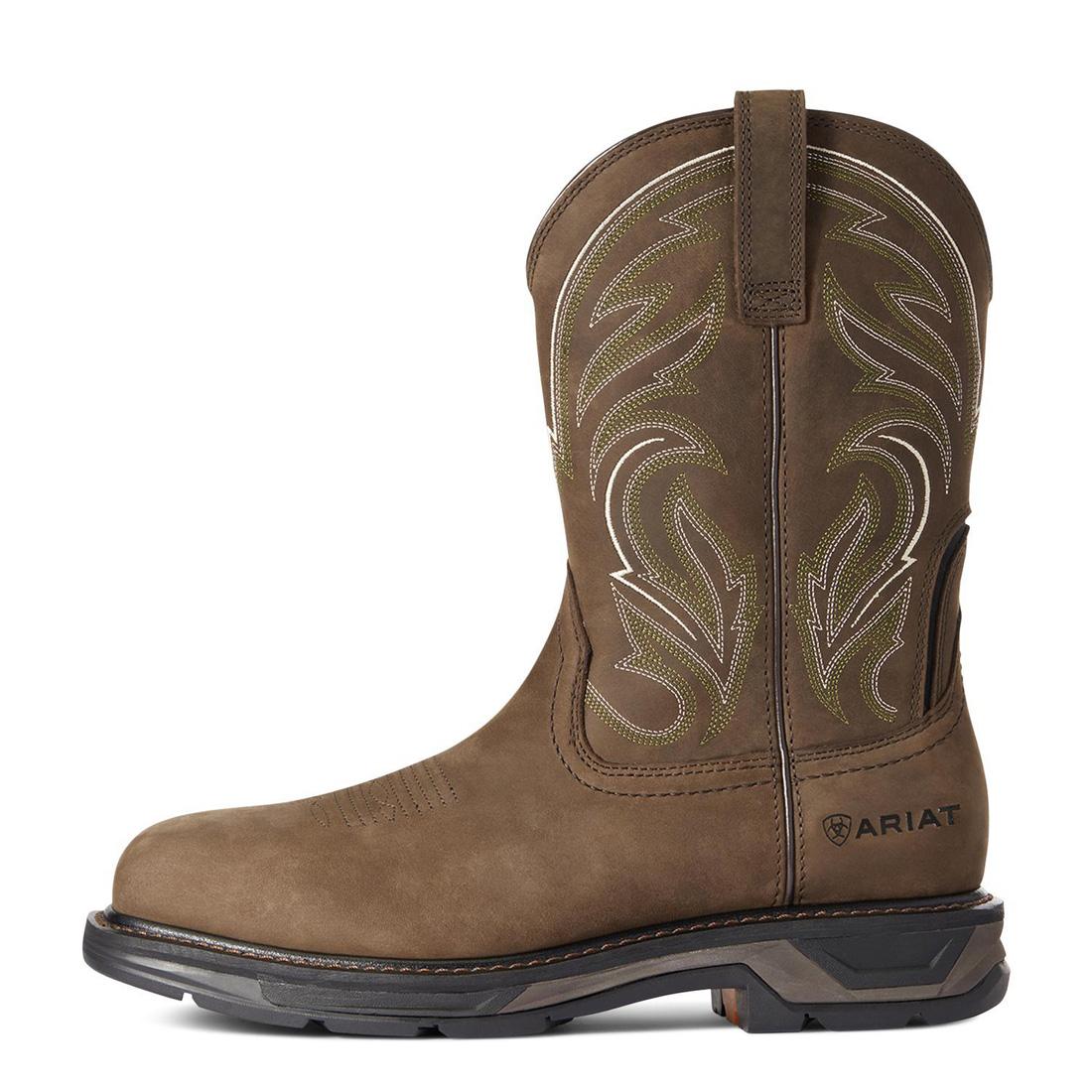WorkHog XT Cottonwood Carbon Toe Work Boot Distressed Brown - Image 6