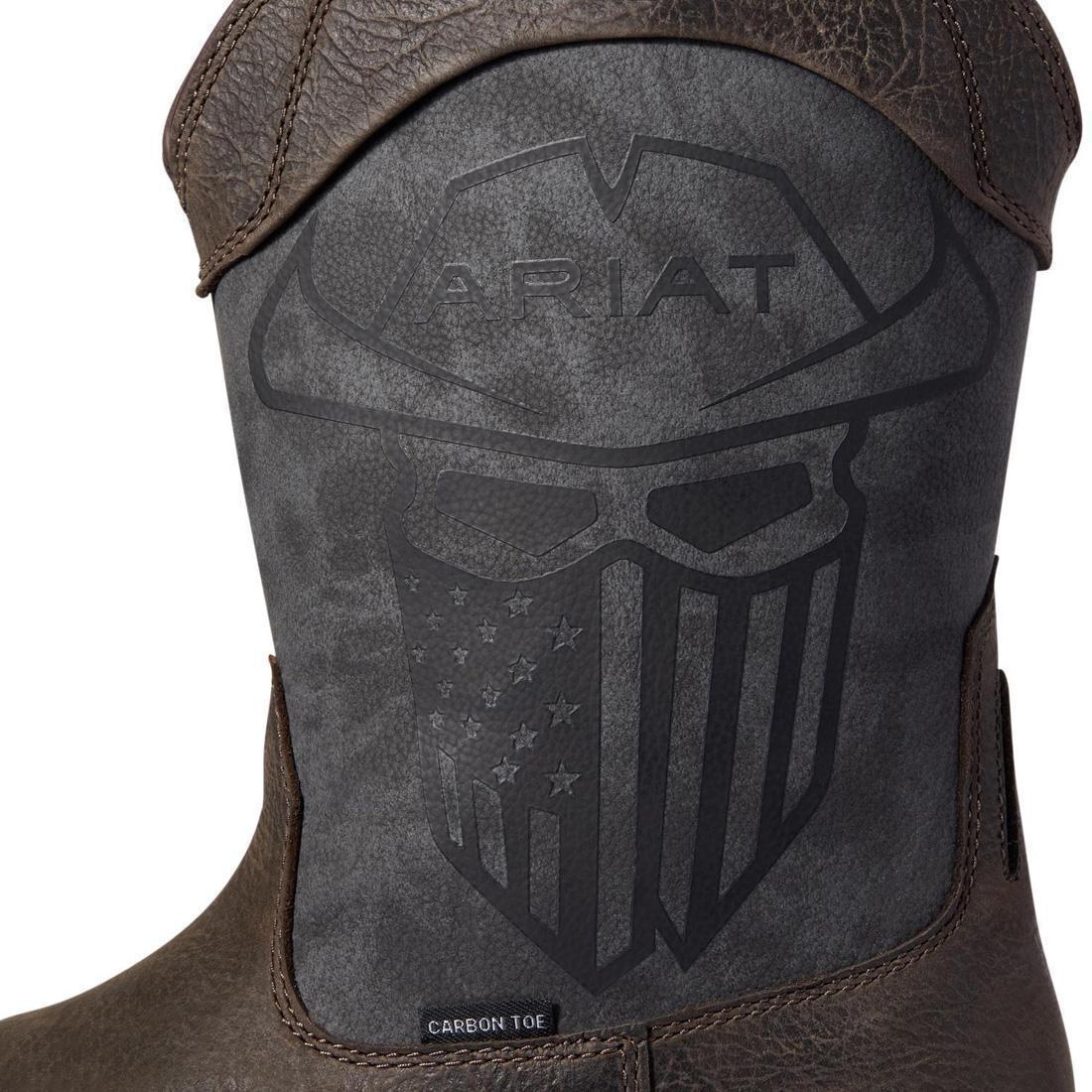 WorkHog XT Incognito Carbon Toe Work Boot Iron Coffee - Image 8