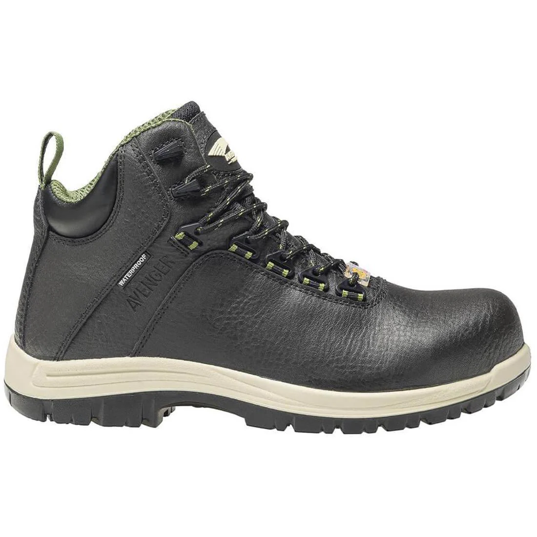 Breaker 6" Waterproof Puncture Resistant Composite Toe Work Boots – Black
