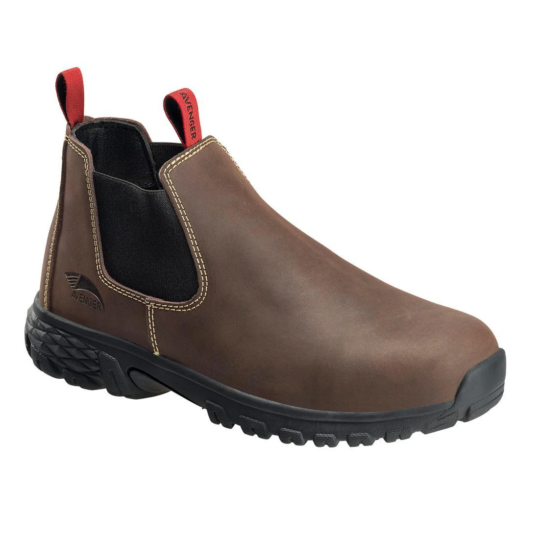 Flight Composite Toe SD10 Romeo Work Shoe – Brown - Image 2