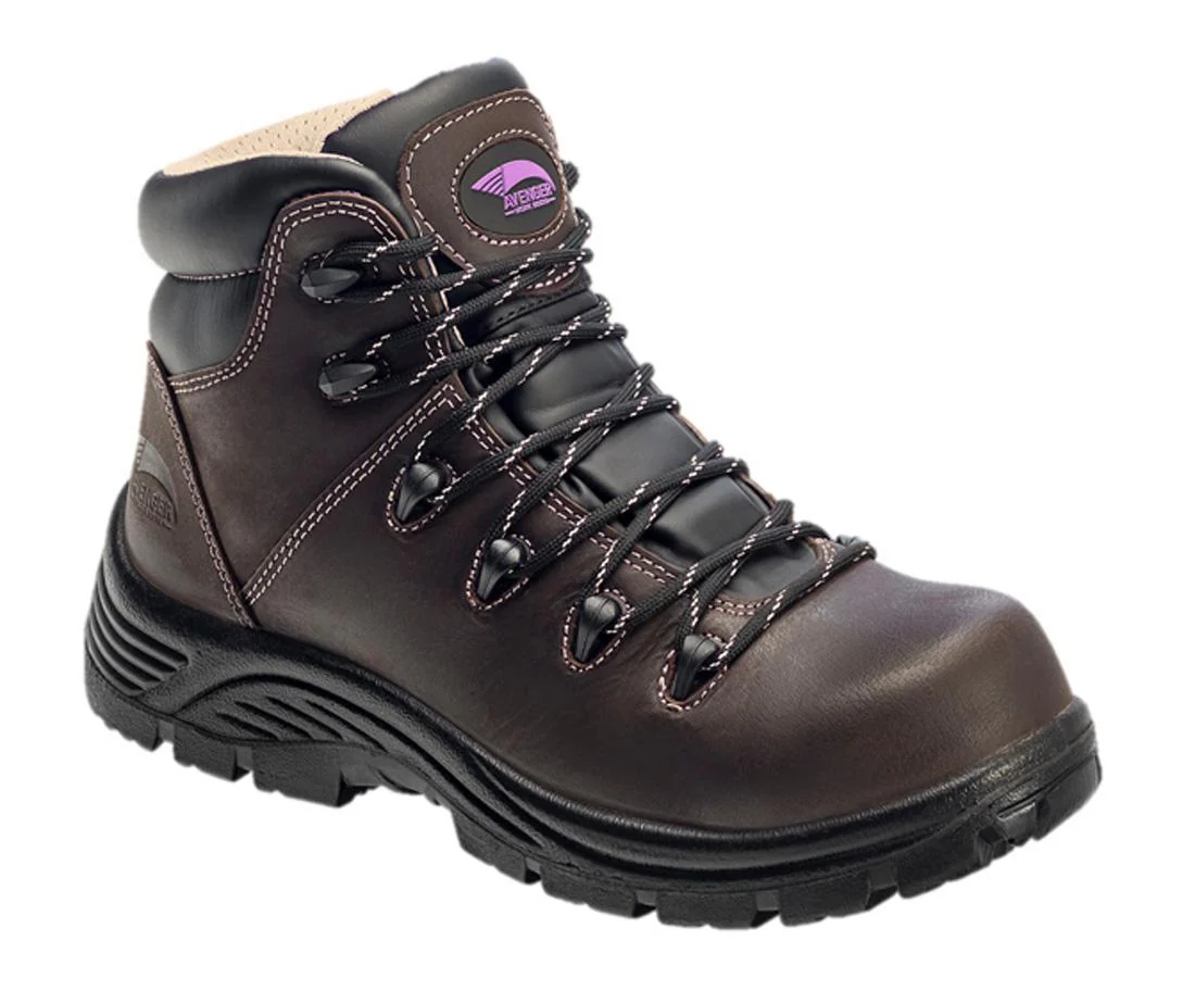 Framer Women’s Insulated Puncture Resistant Composite Toe Work Boots – Brown - Image 2
