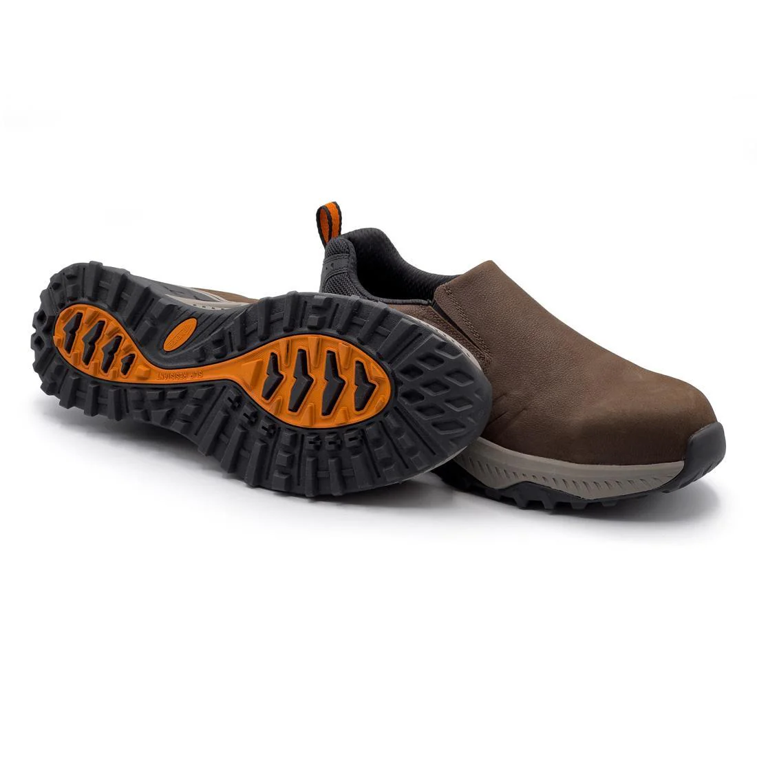 Summit Trail SD-10 Composite Toe Work Shoes – Dark Brown - Image 7