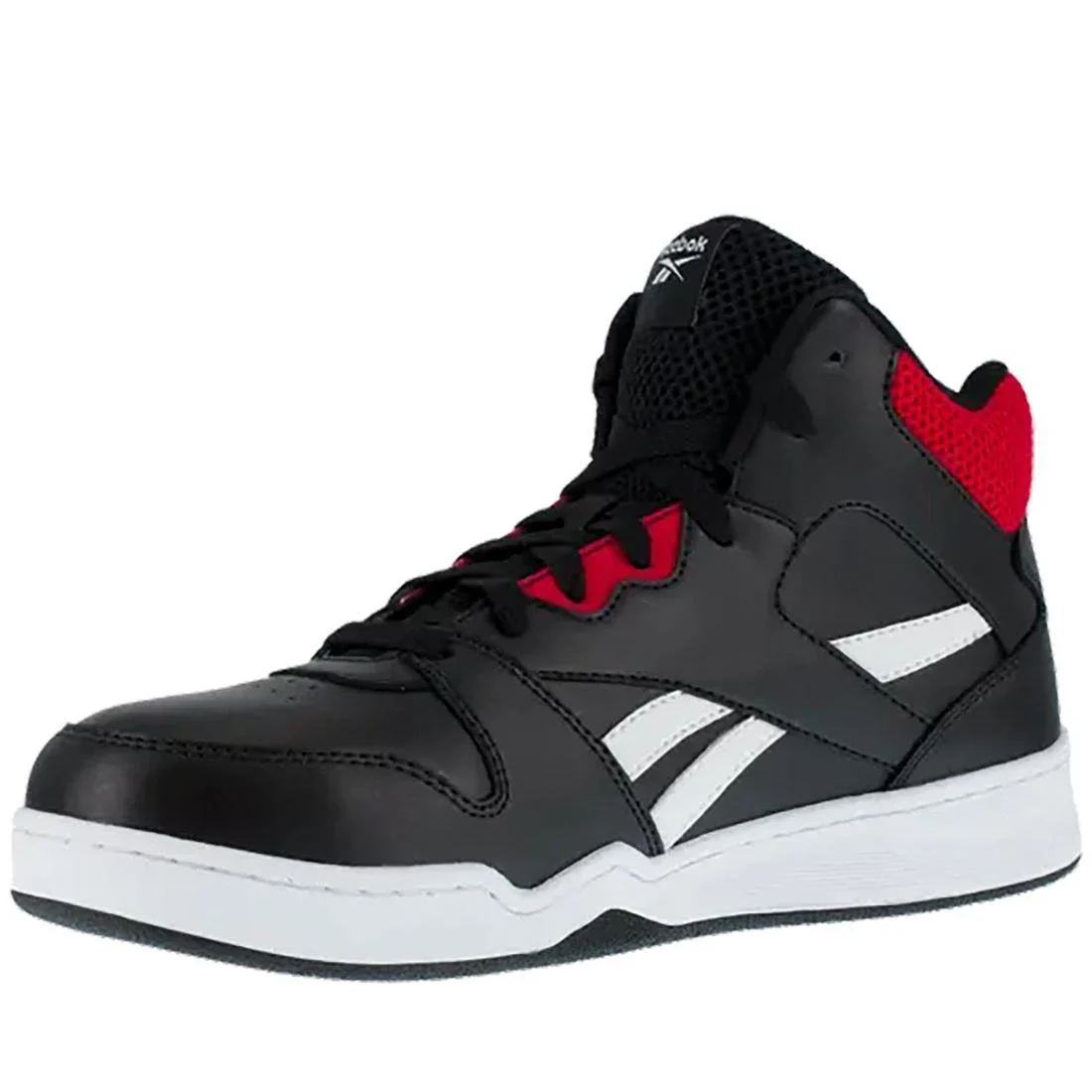 Bb4500 Composite-Toe Athletic Work Shoe Black/Red - Image 5