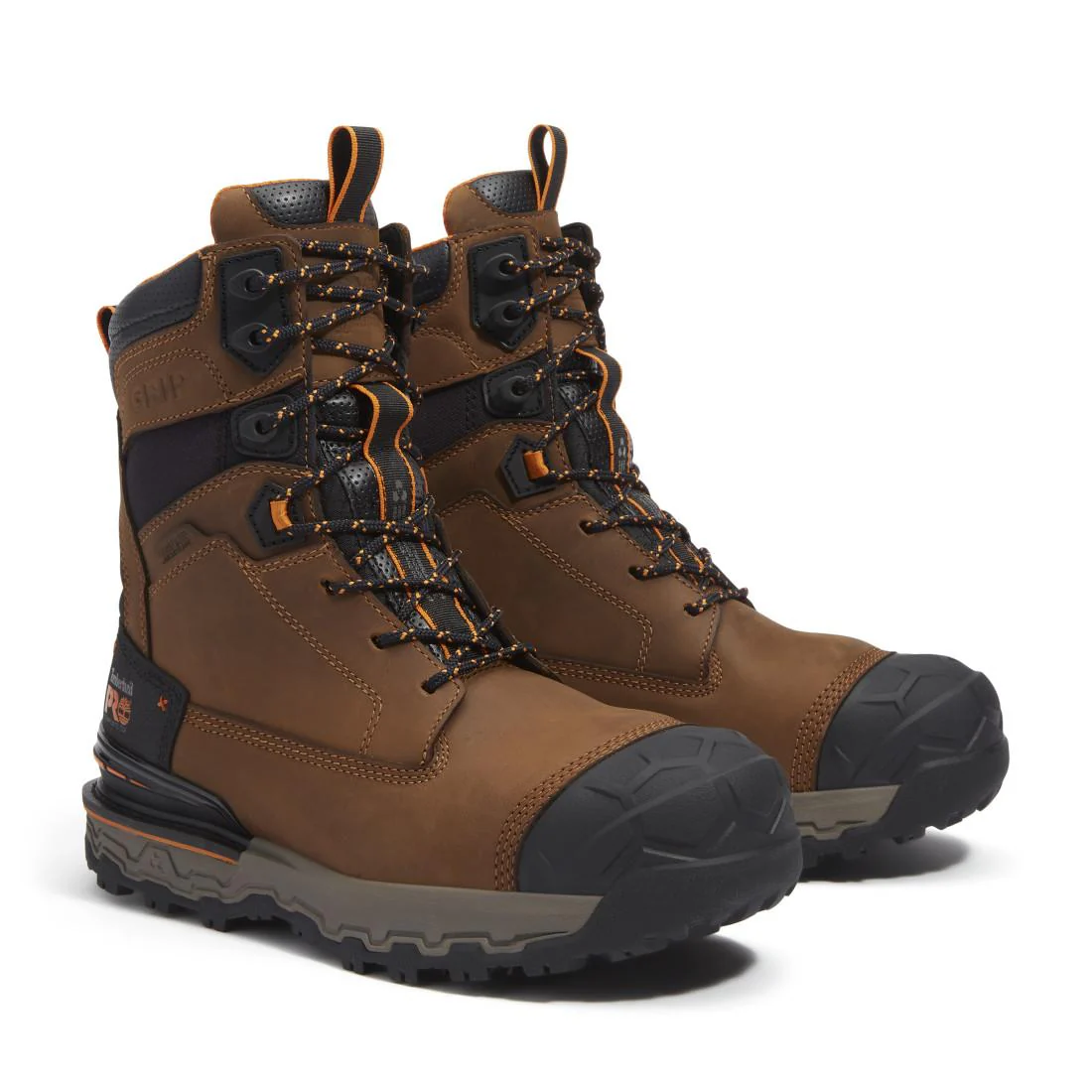 Boondock Ultralight 8 Inch Composite Toe Waterproof Work Boots Brown - Image 4