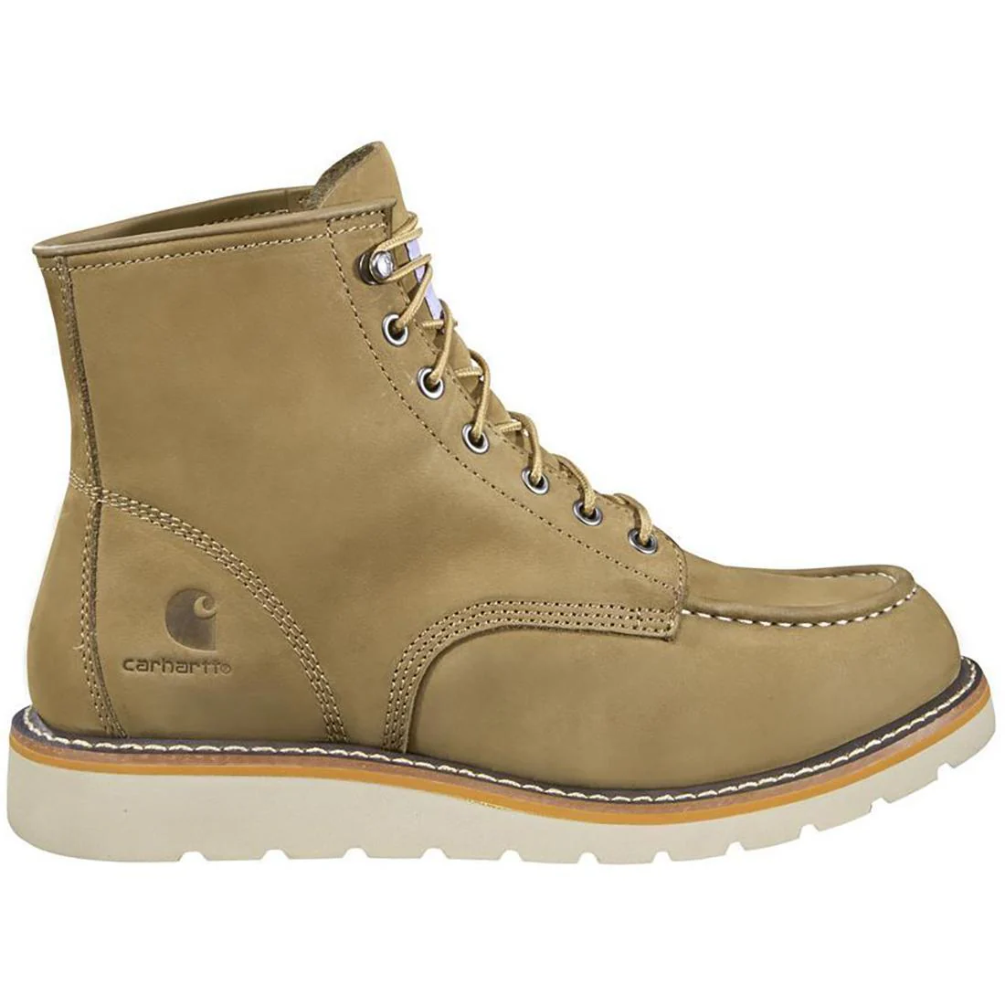 6" Moc Toe Wedge Soft Toe Boot Coyote