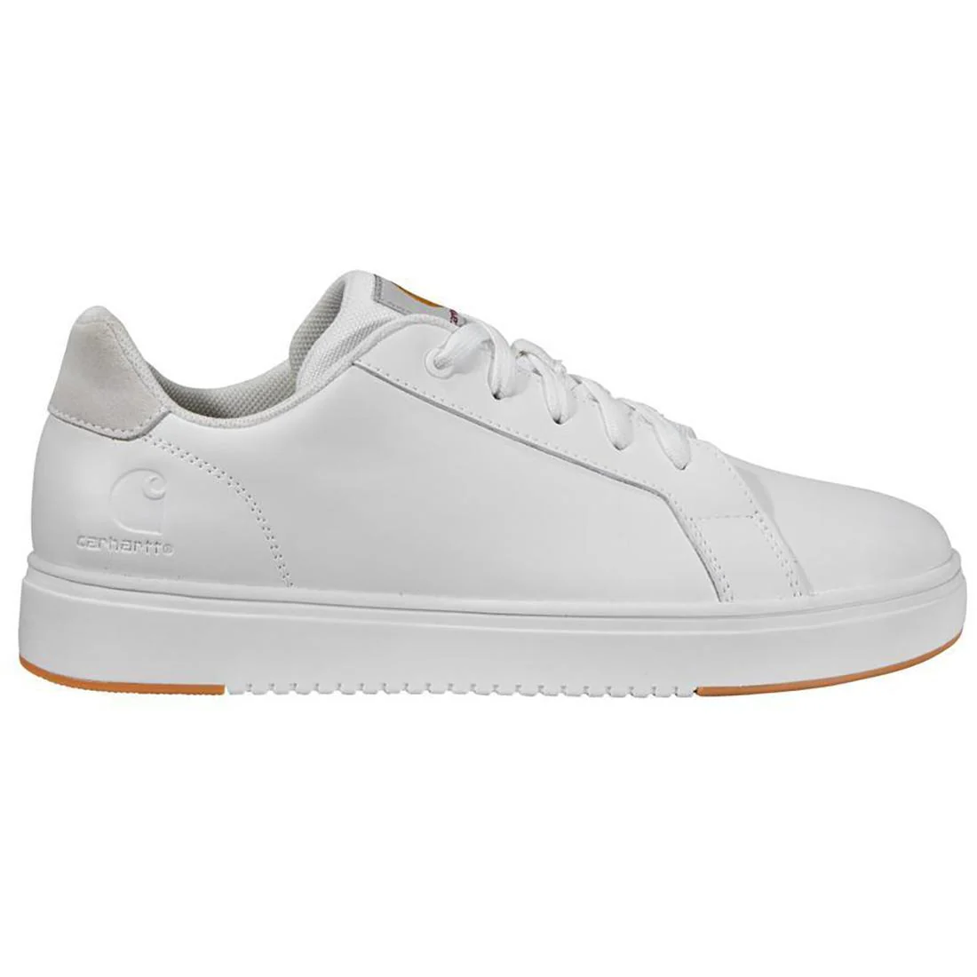 3" Detroit Leather Soft-Toe Sneaker White