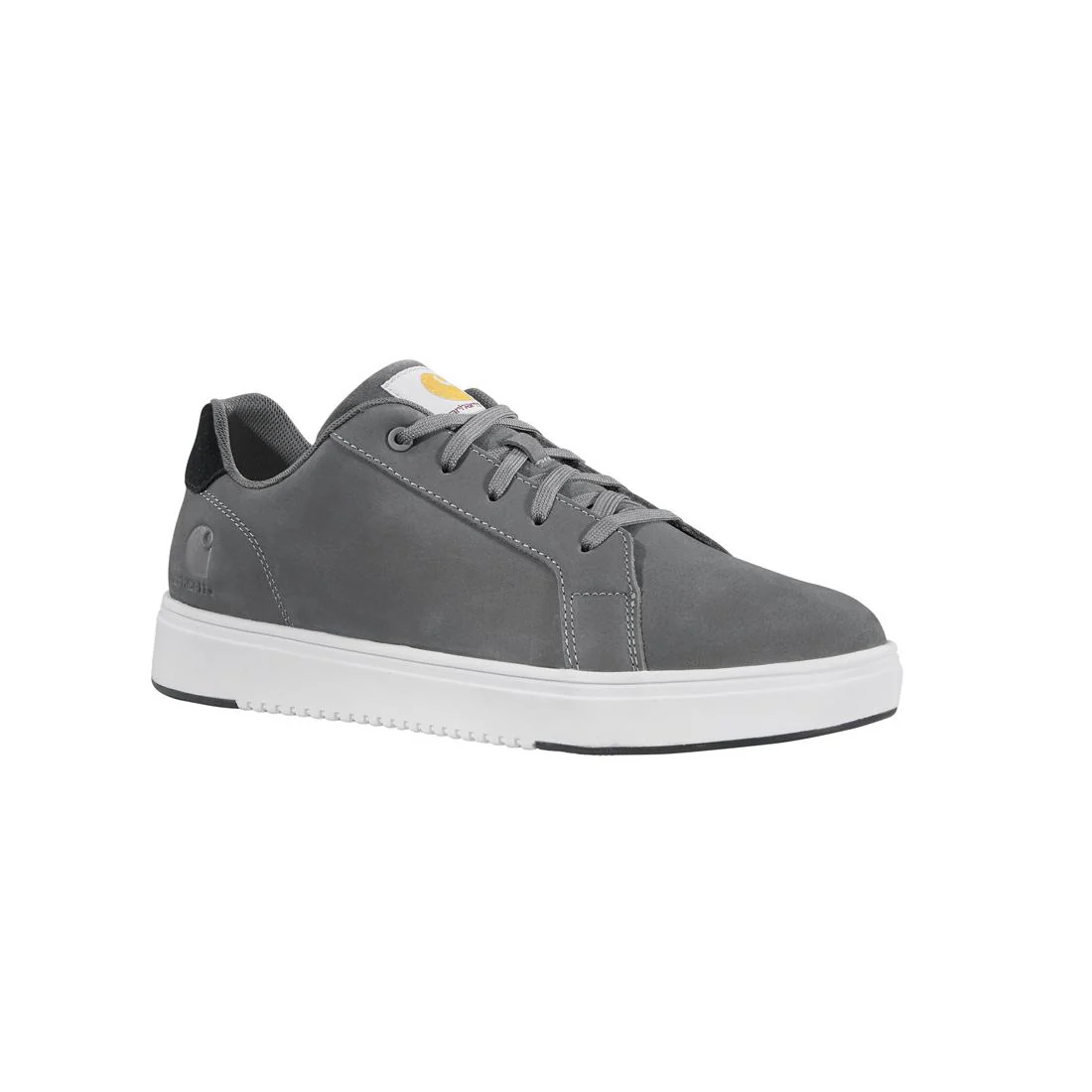 3" Detroit Leather Soft-Toe Sneaker Grey - Image 2