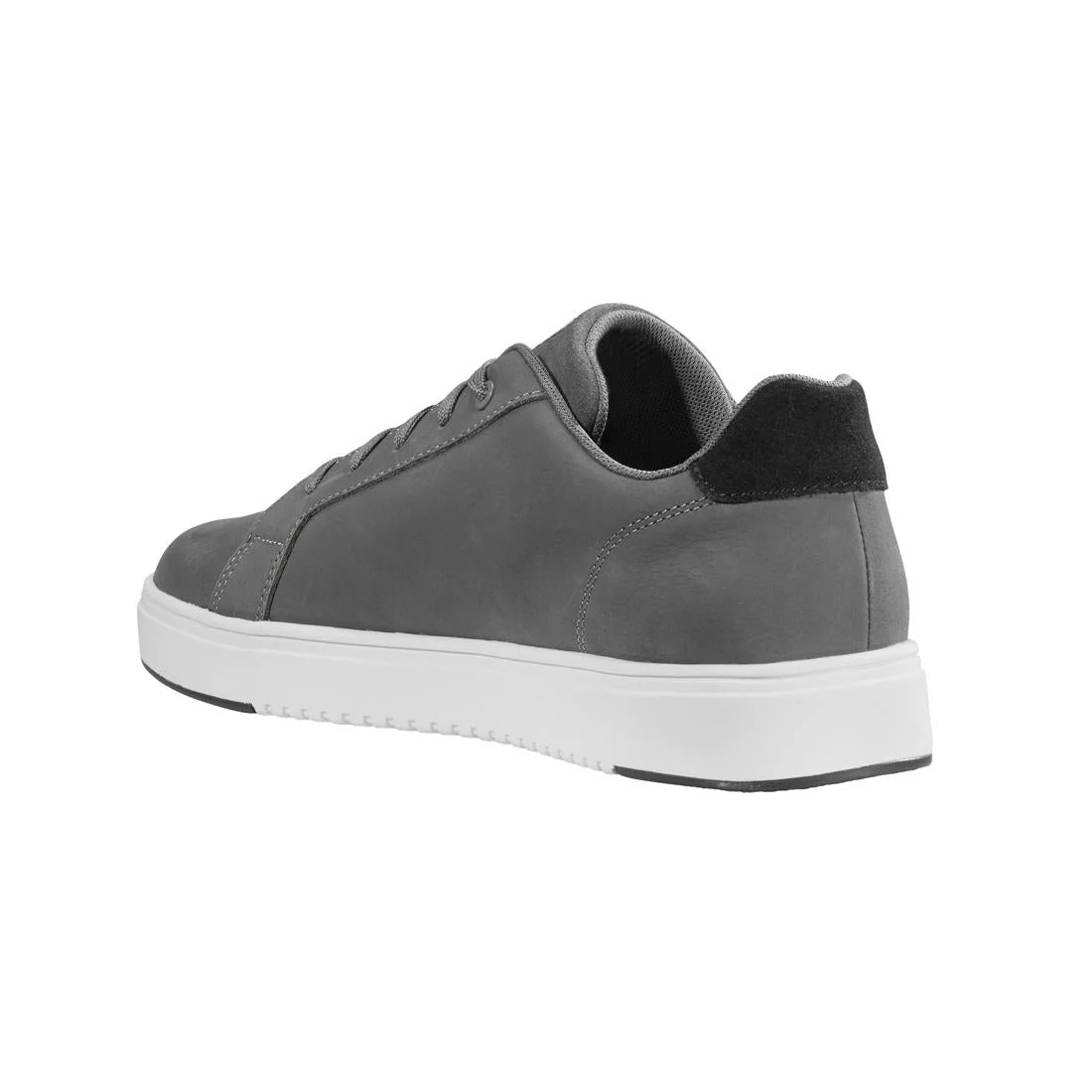 3" Detroit Leather Soft-Toe Sneaker Grey - Image 7