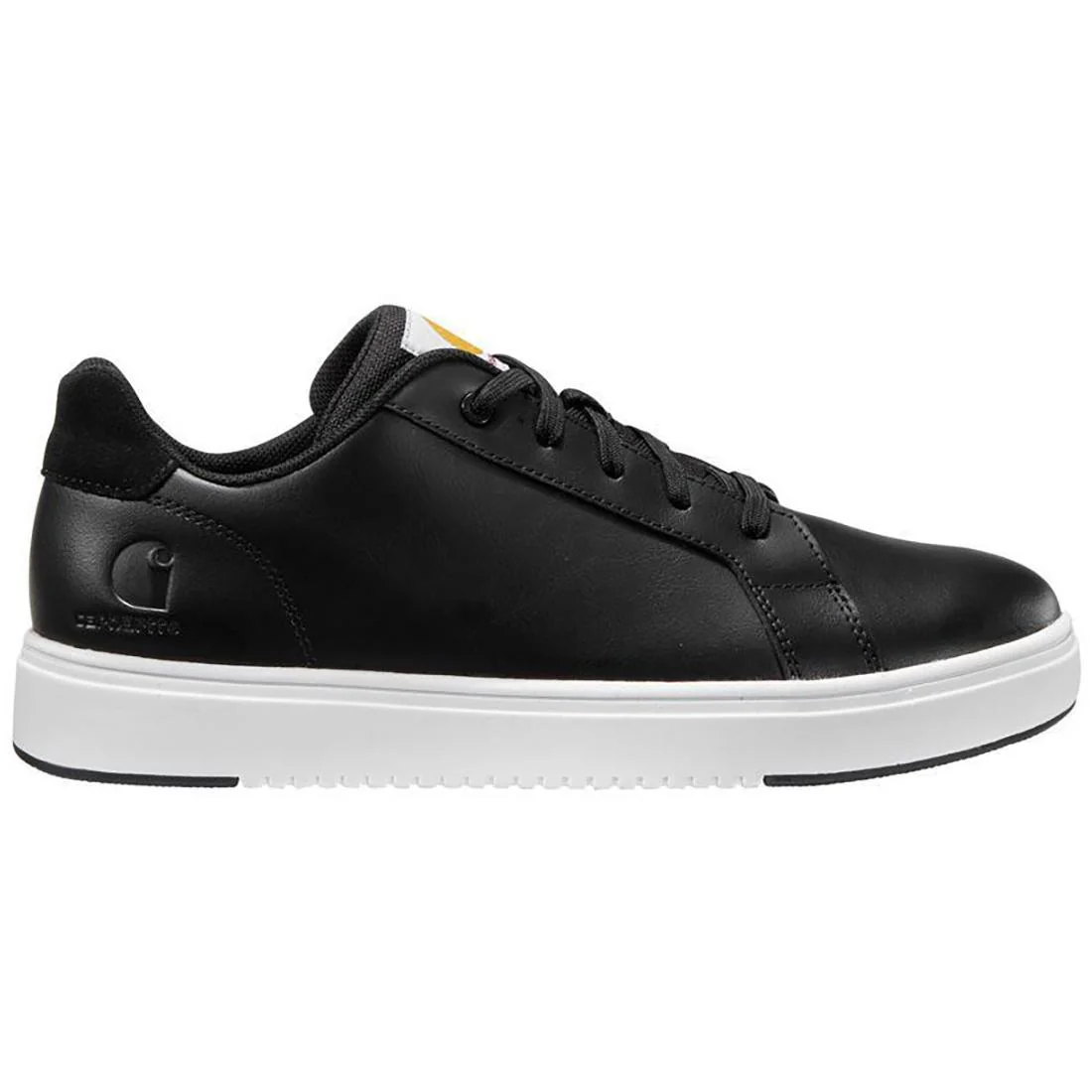 3" Detroit Leather Soft-Toe Sneaker Black