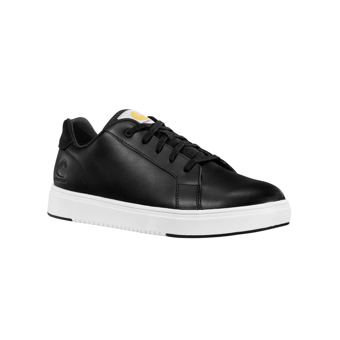 3" Detroit Leather Soft-Toe Sneaker Black - Image 2