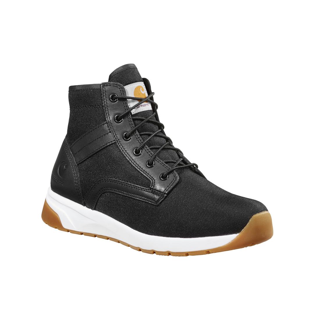 5" Force Nano-Toe Lightweight Work Boot Black/White - Image 2