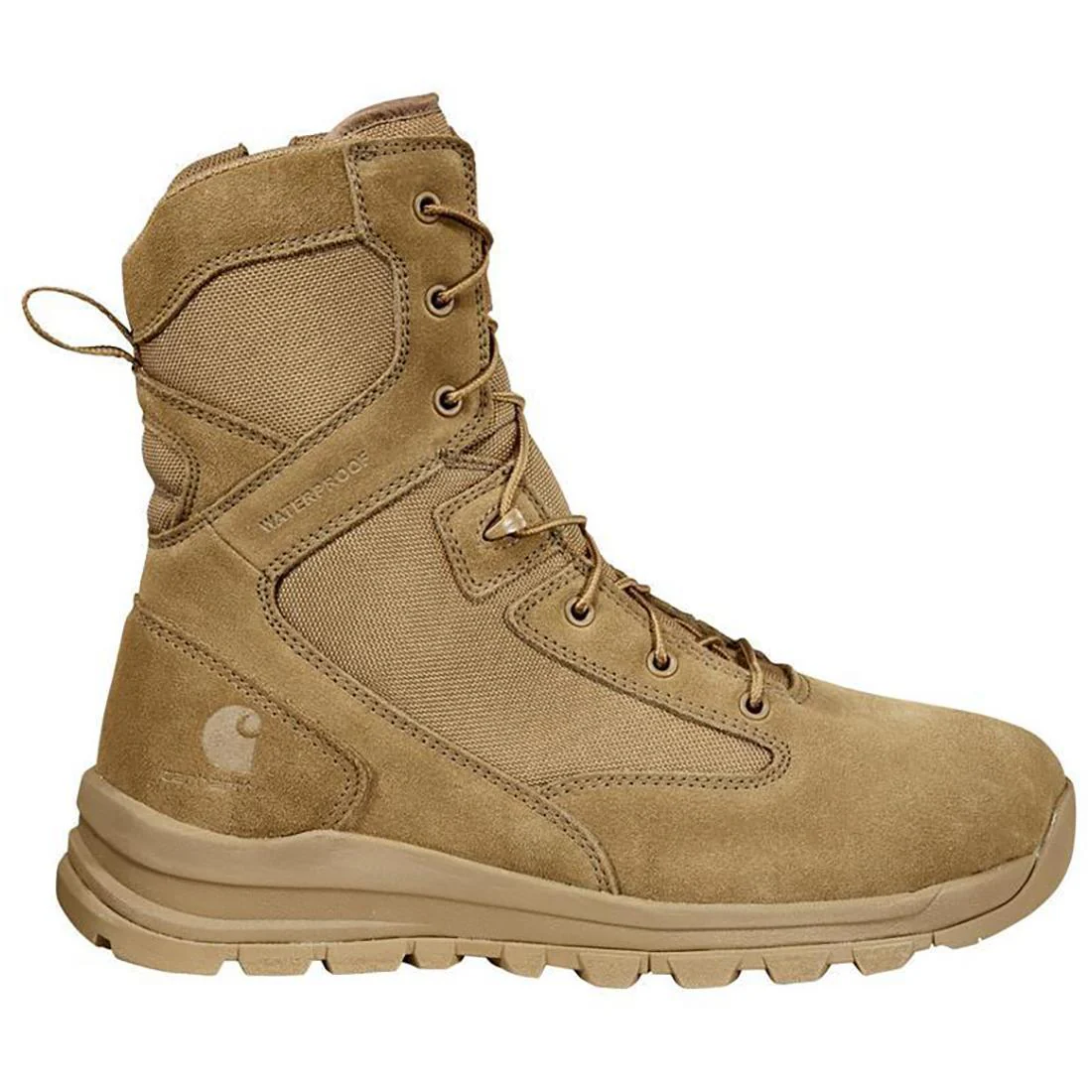 8" Gilmore Waterproof Side Zip Soft Toe Boot Coyote